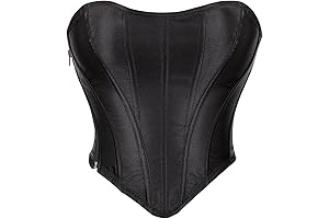 SHYMMUO Women's Corset Top: Elevate Your Style with a Touch of Sultry Elegance