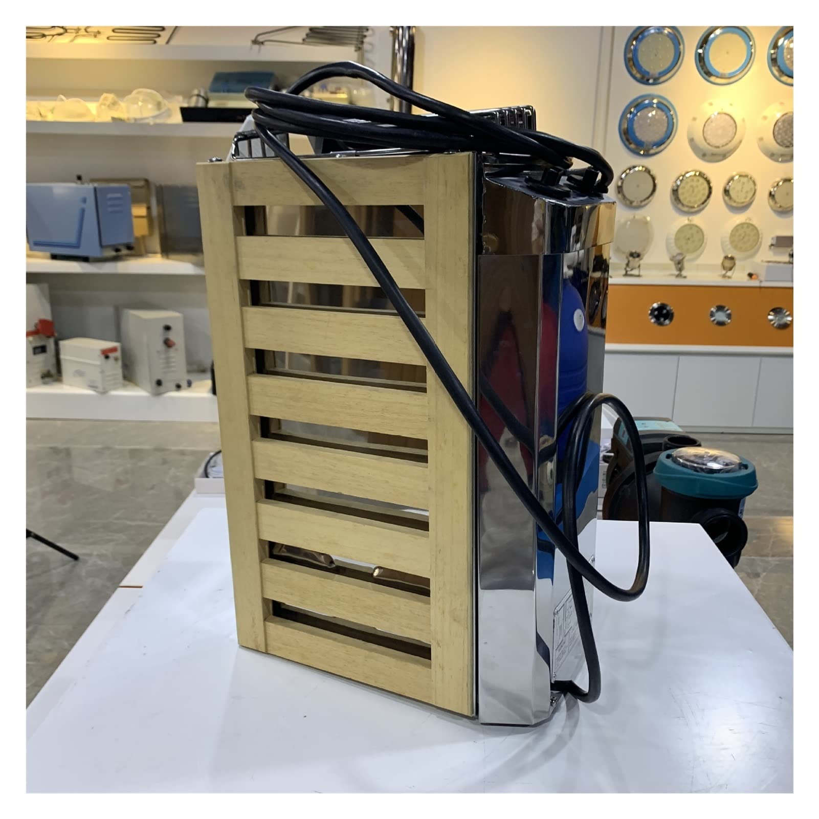 Calentador de Sauna 3.6kw bañera Seca Estufa generador Vapor Uso hogar Horno calefacción Equipos Secos,Seguro y Confiable | 3KW internal control