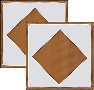 2 Pcs Heat Press Platen Wrap Cover 15x15 Inch Heat Resistant Reusable Sheets Pad Mat Heat Pressing Machine Non-Stick Teflon Protector for Sublimation from Residue Inks Scratches