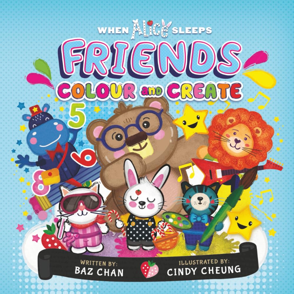 When Alice Sleeps: Friends – Colour and Create