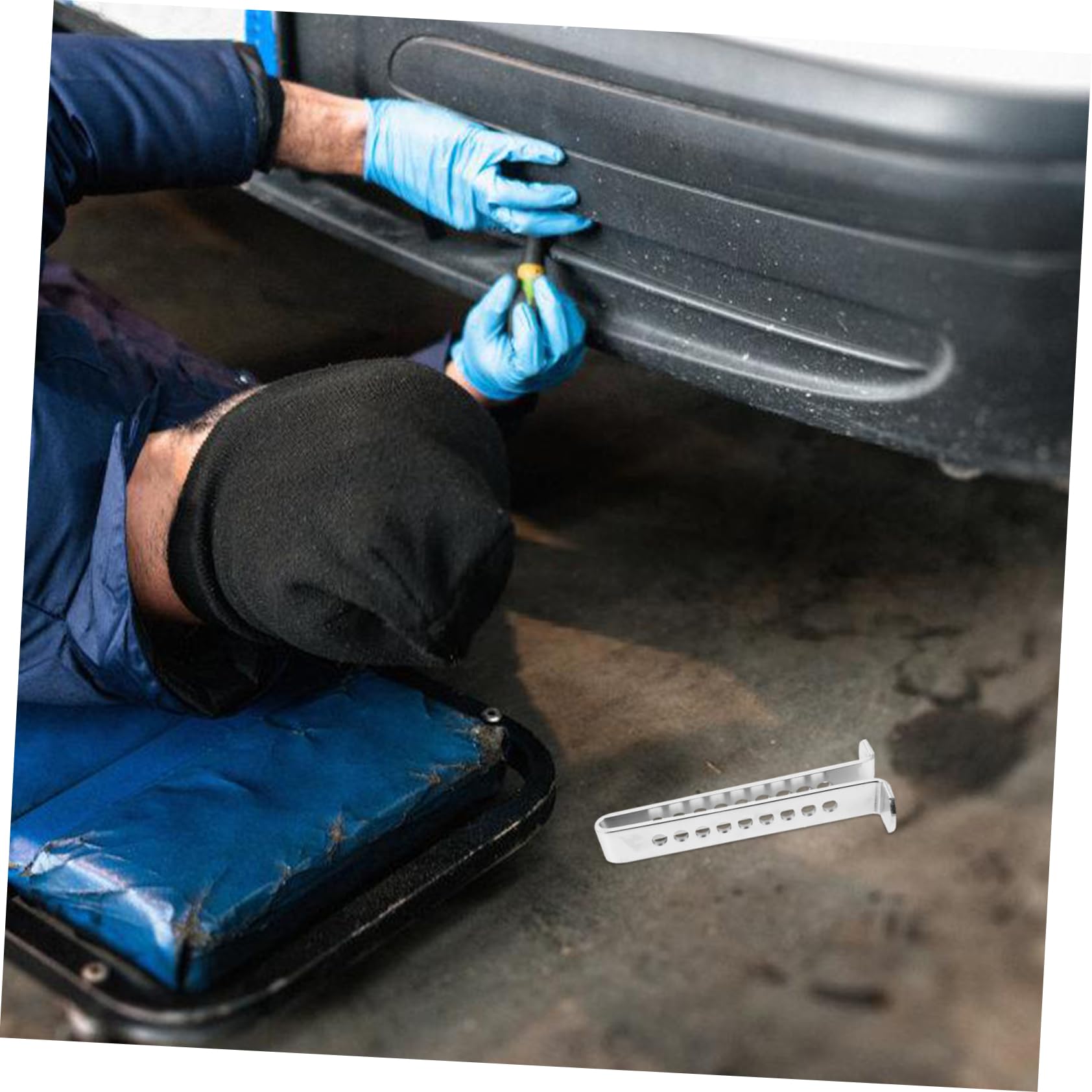 HOLIDYOYO Theft Adjustable Clutch Lock for Steering Wheels Retractable Car Security Device Fit for Models Reliable Brake Pedal Locking Height