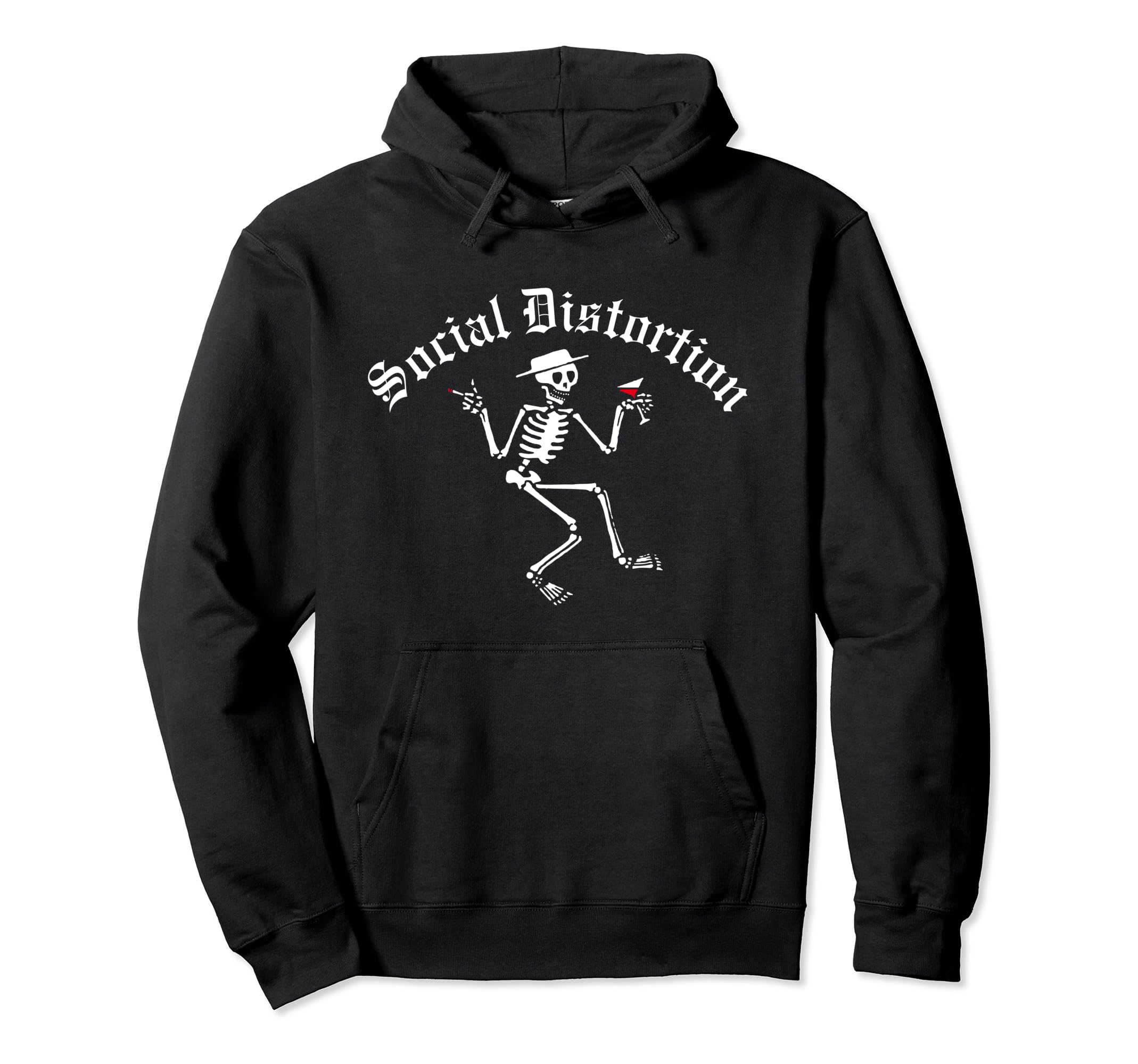 Sponsored Ad - Official Social Distortion Skelly Pullover Hoodie