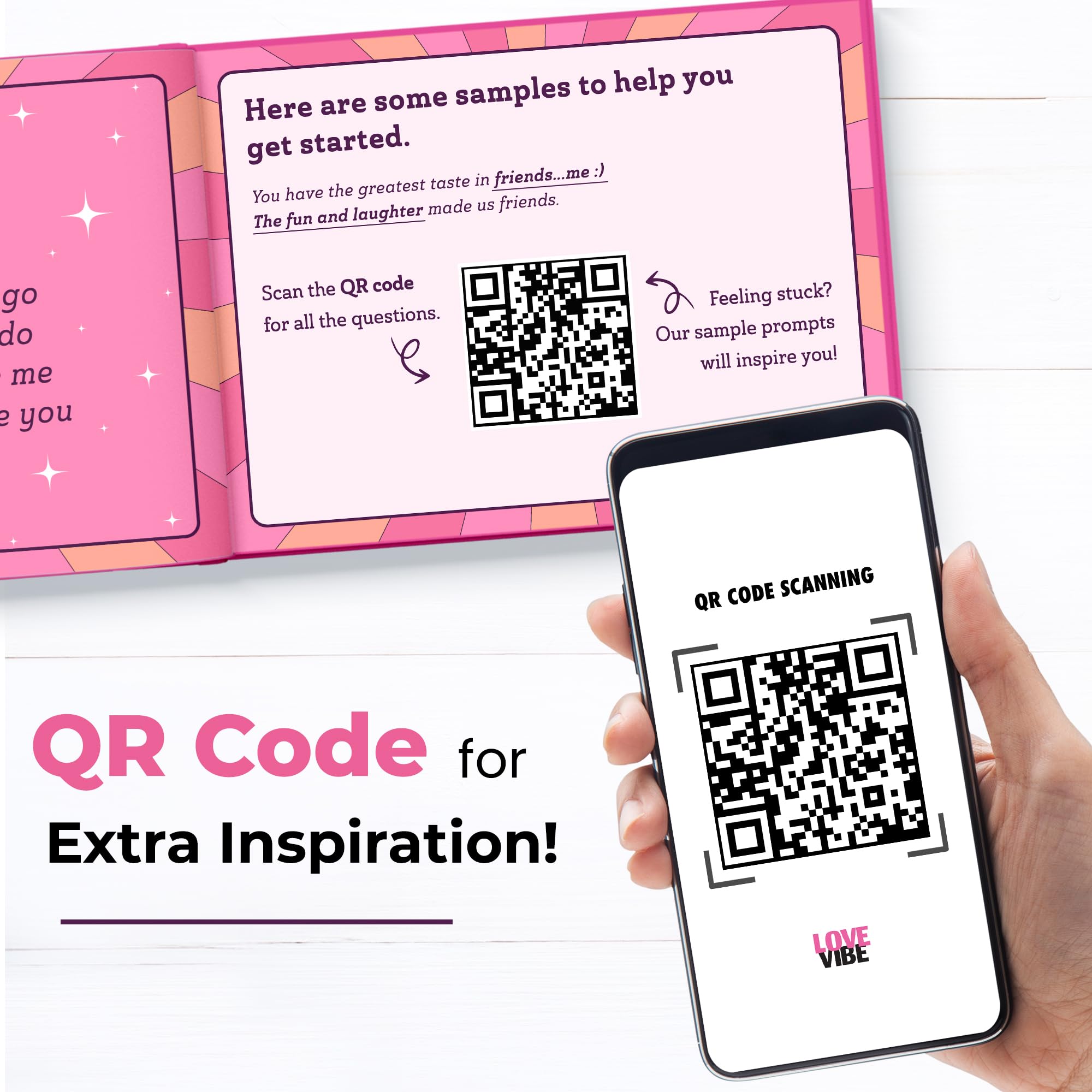 What I Love about Bestie Book - Best Friend Unique Gifts For Women, Friendship Gifts For Women - Best Friend Birthday Gifts - Personalized Christmas Gifts for Best Friends Fill-in-the-Blank Journal - Image 6