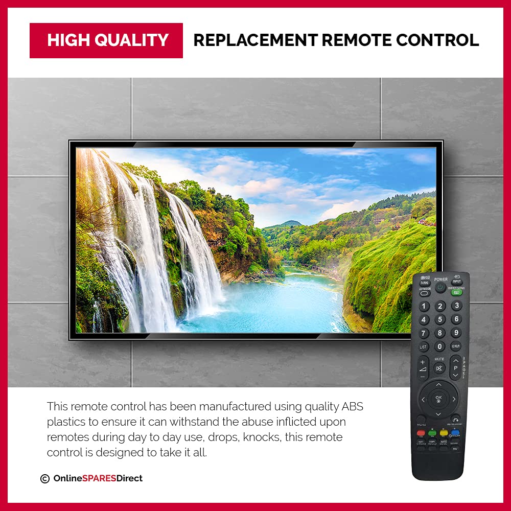 Telecomando Universale Per TV LG – Sostituisce AKB69680403 – Compatibile Con 32LF7700, 32LG2000, 32LG2100, 32LG3000 E Molti Altri - Foto 2