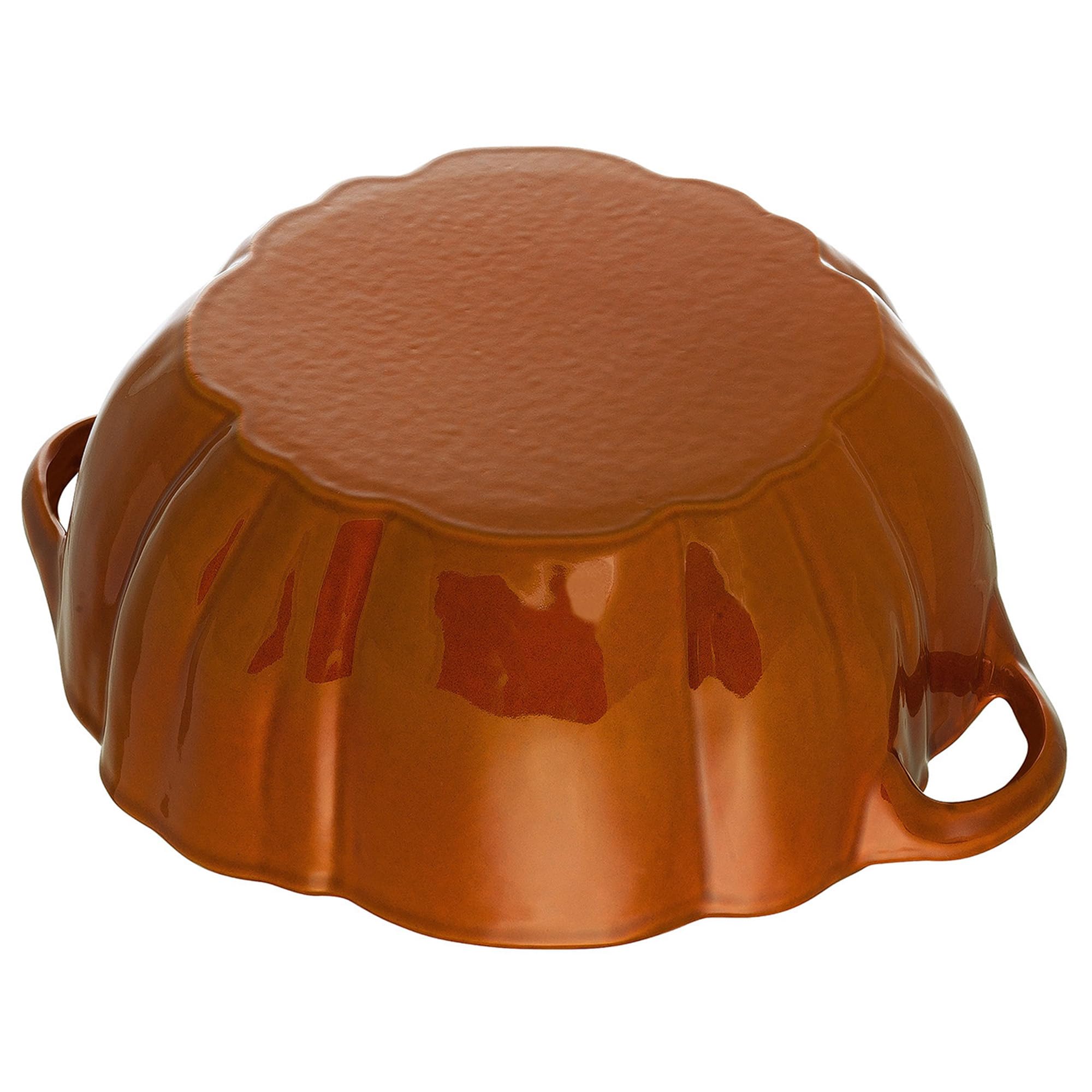 STAUB Pumpkin Cocotte, Ghisa, arancione - burnt orange, 3.5-quart
