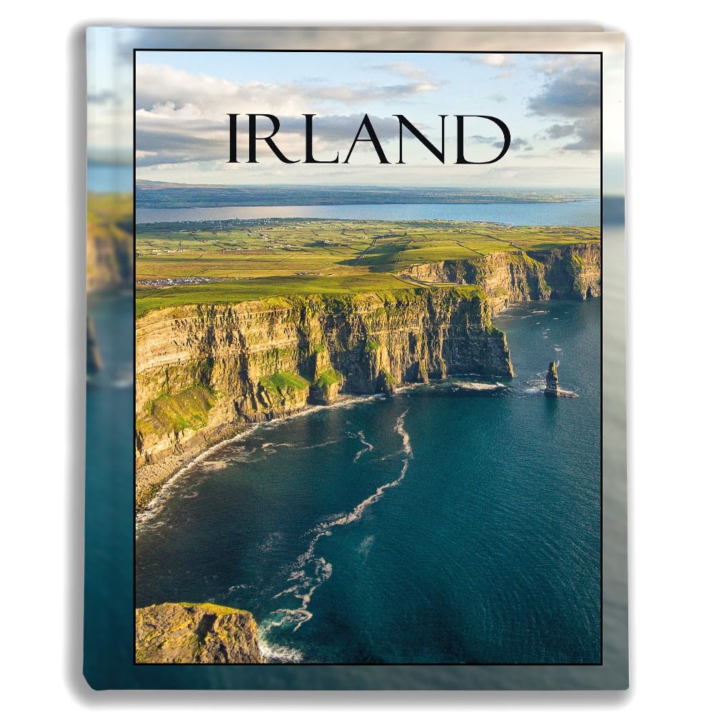 Handgemachtes Urlaubsfotoalbum Schweden – Fototasche Für 10x15 Cm Bilder, Mit Klarsichtfolien-Seiten, Perfekt Als Reisesouvenir