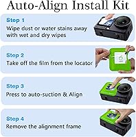 Vista 2 de 1 protector de pantalla DJI Osmo Action 5 Pro