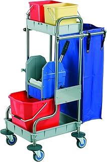 MOD-570 CARRO DE LIMPIEZA EN ACERO INOXIDABLE