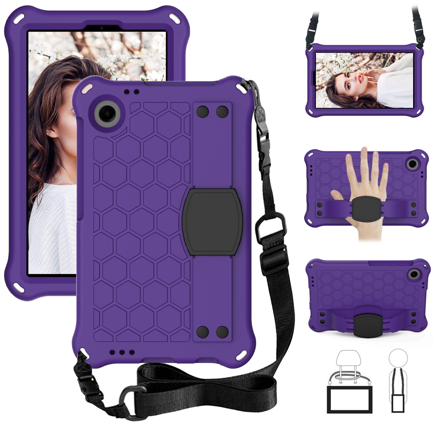Funda para Alcatel Joy Tab 2 anti caídas para la tranquilidad de los padres 8