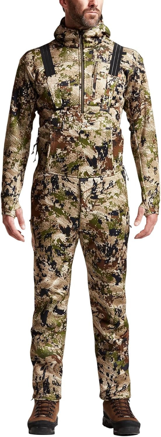 SITKA Traverse Bib - Insulated Fleece Hunting Bib for Men