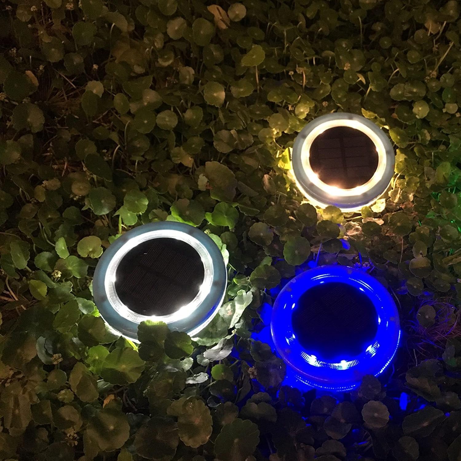 Słoneczne światła Pływające Ip68 Wodoodporna Lampa Basenowa LED Fontanna Światło Krajobrazowe 4 Szt.