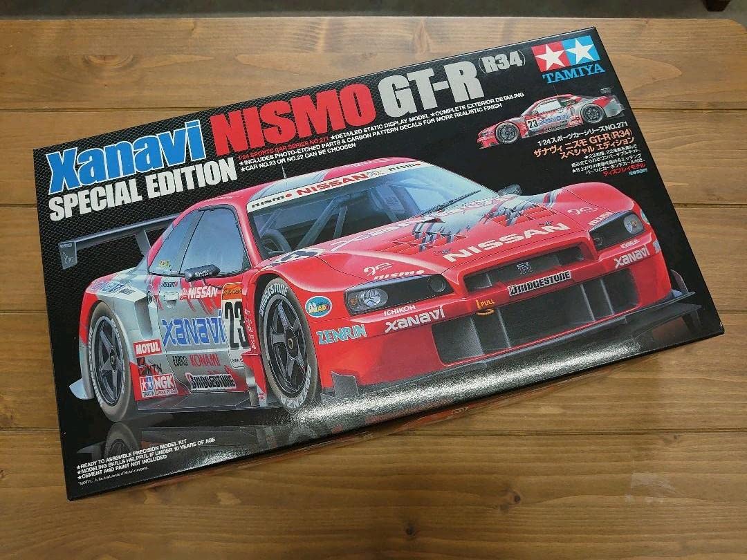 Amazon.co.jp: タミヤ 1 24 ザナヴィ ニスモ GT-R R34 スペシャル 