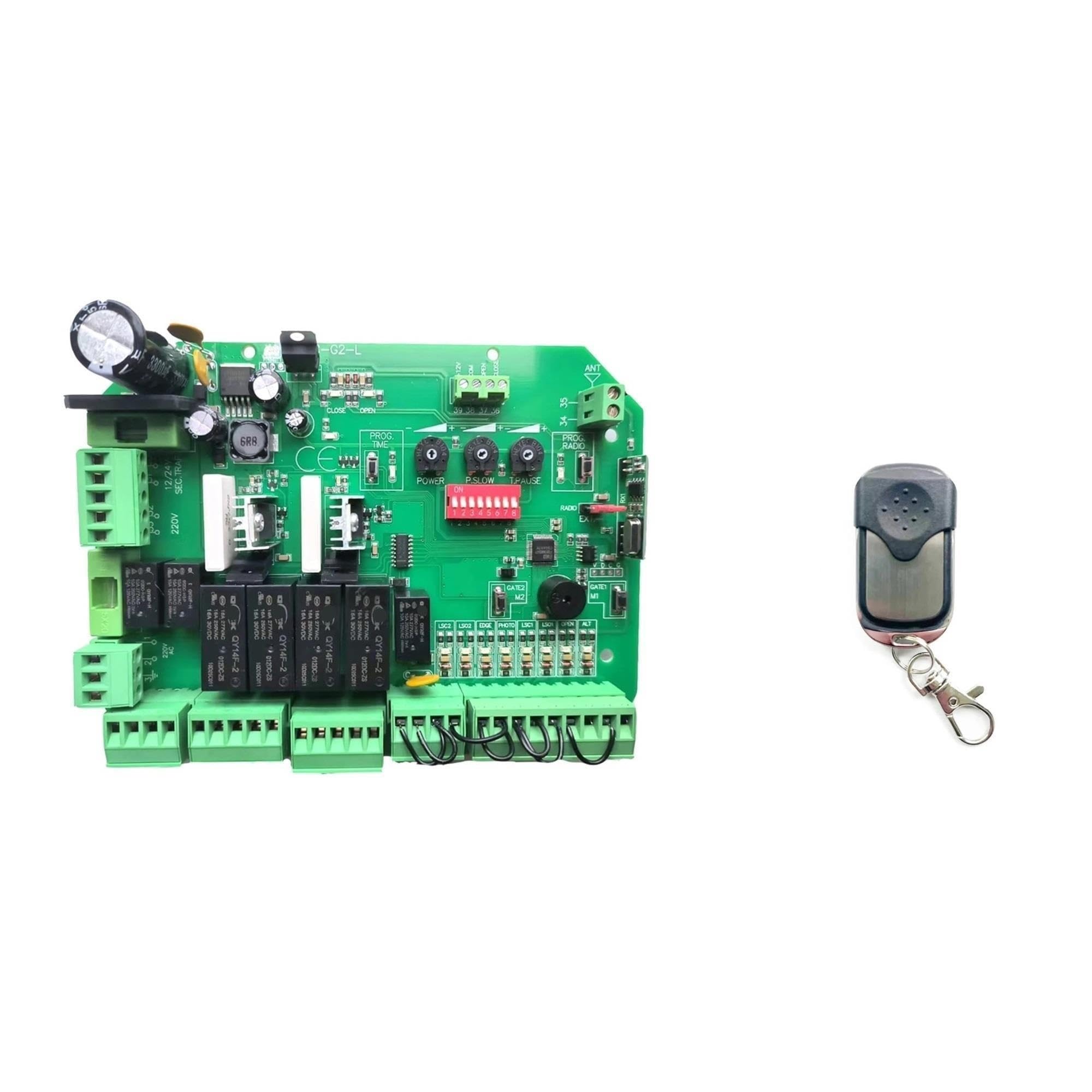 Placa de circuito de control de puerta oscilante/deslizante DC24V