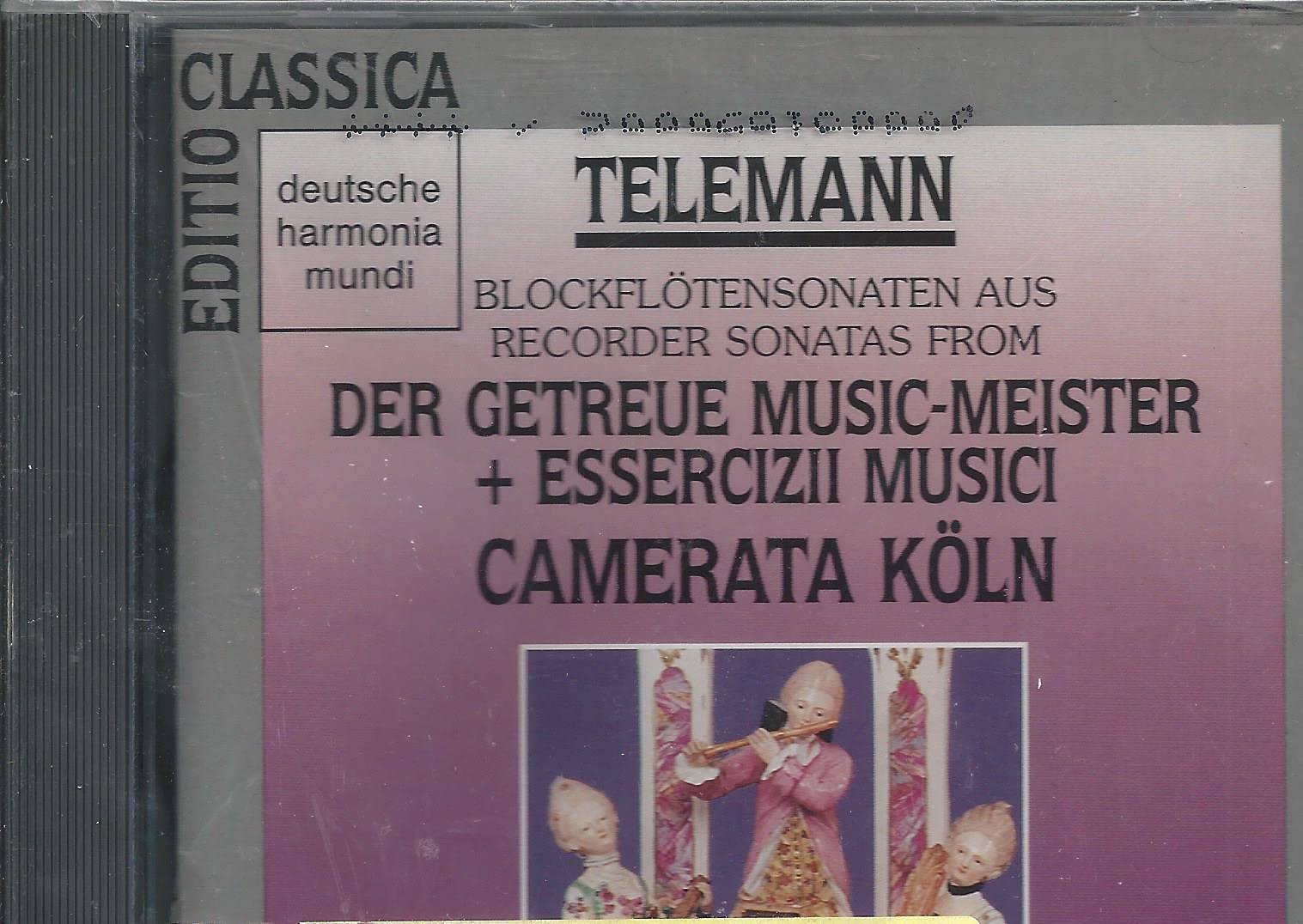 Recorder Sonatas [Audio CD] Telemann and Camerata Koln