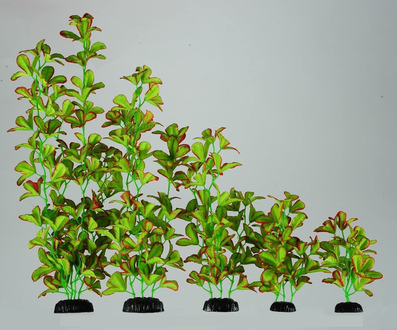 Finest-Filters Light Green Silk Aquarium Fish Tank Plant Decoration Ornament Large Aquarium Plants (Light Green Silk 50cm)