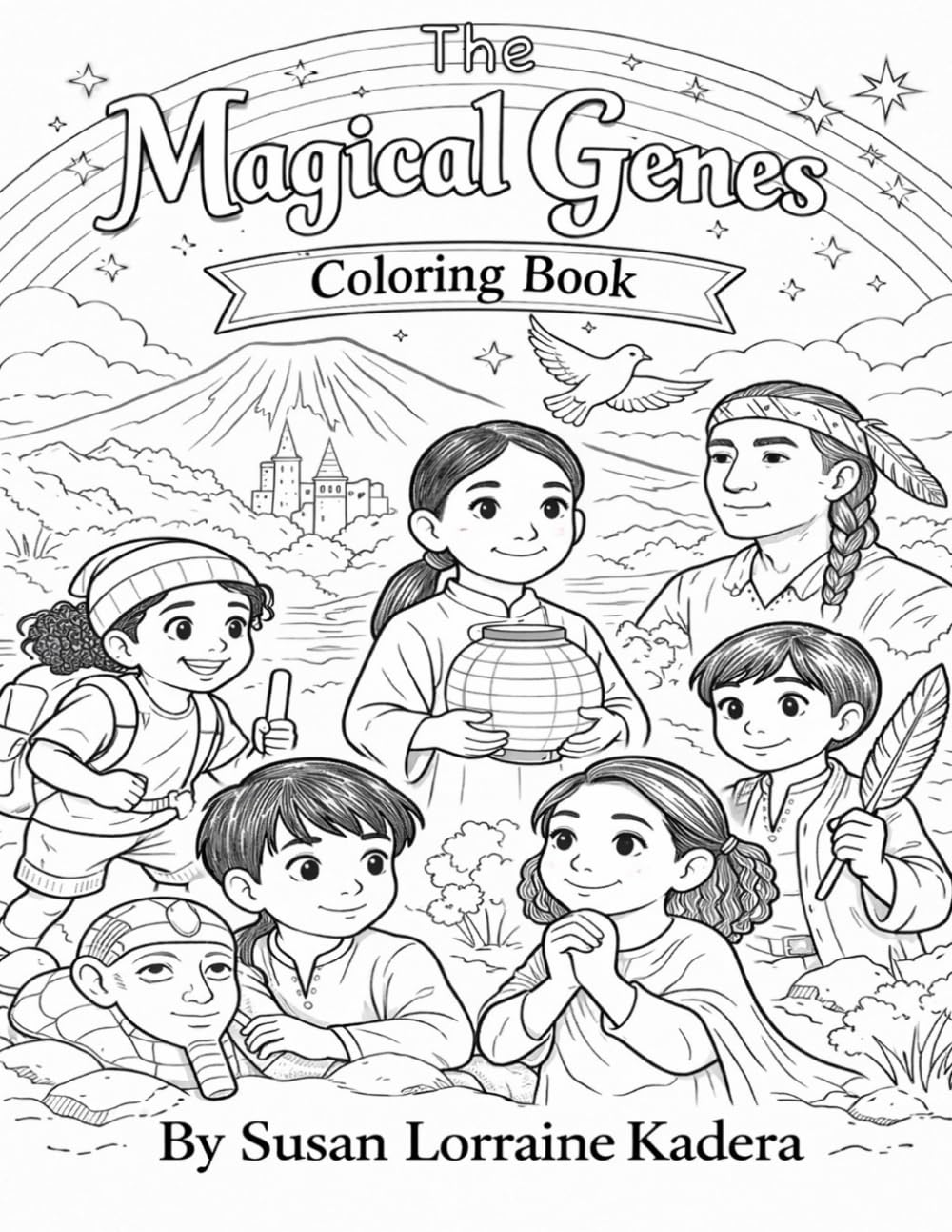 Magical Genes Coloring Book: A Creative Journey Through the Magical Genes World