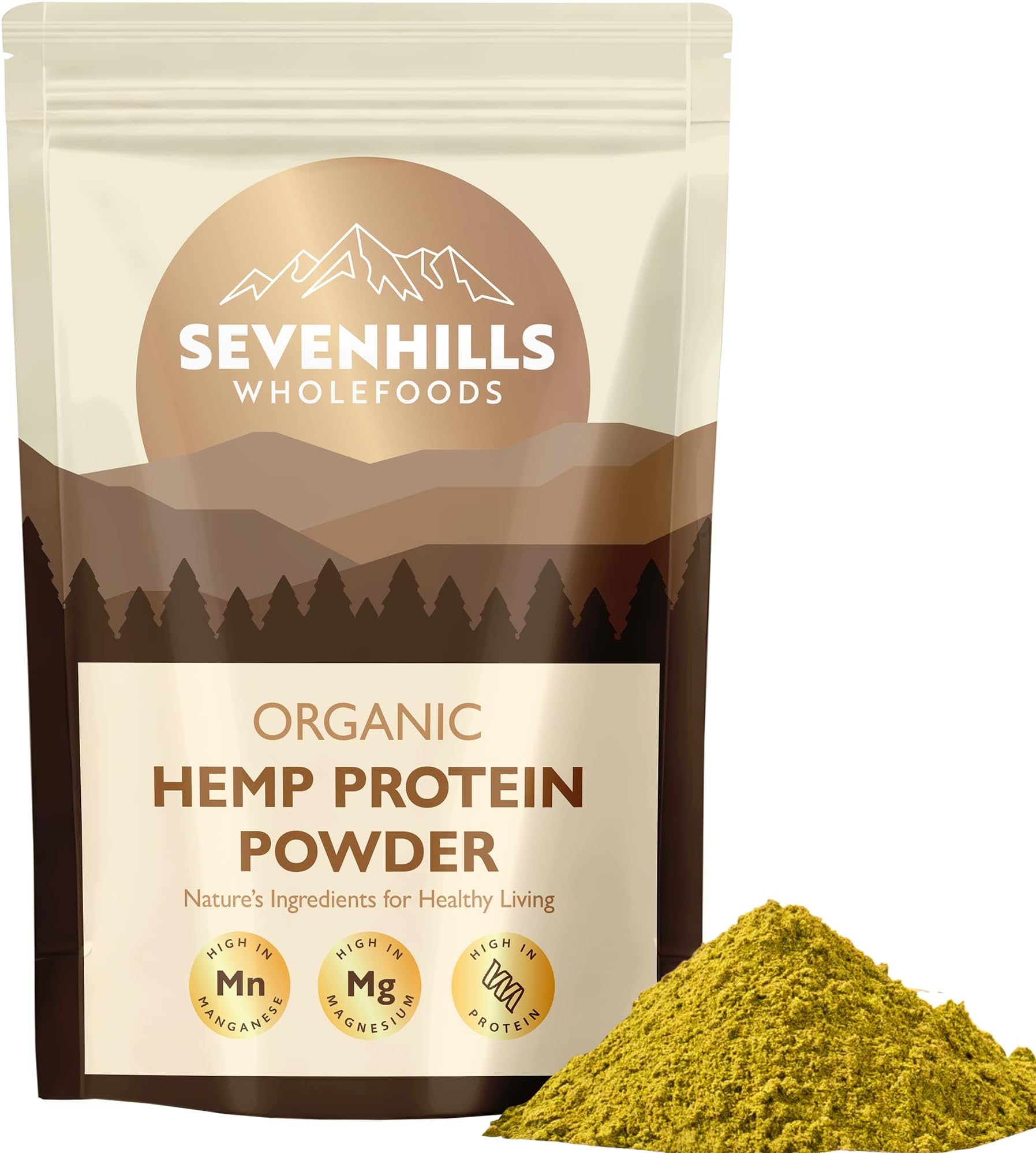 Organic Raw Hemp Protein Powder 1kg