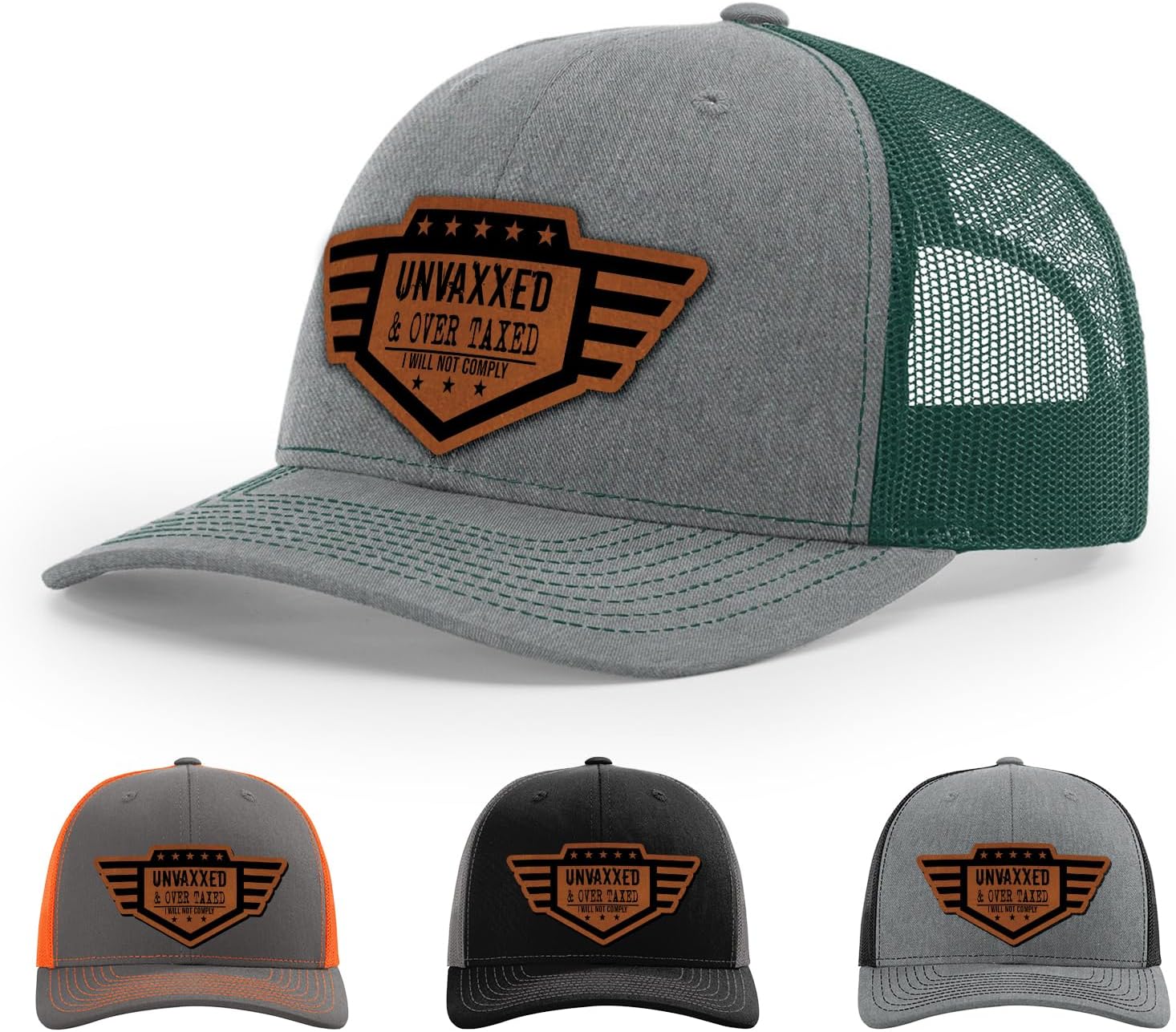 Unvaxxed and Overtaxed Unvaccinated Hat