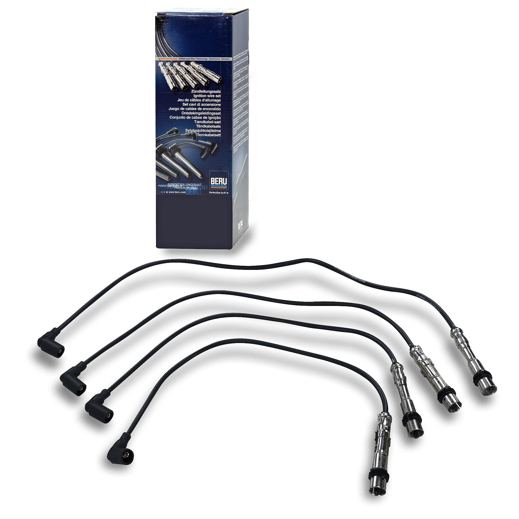 Kit Cavi Accensione Beru AG 0300891255 Compatibile Con Volkswagen Polo, Lupo, Seat Arosa, Cordoba