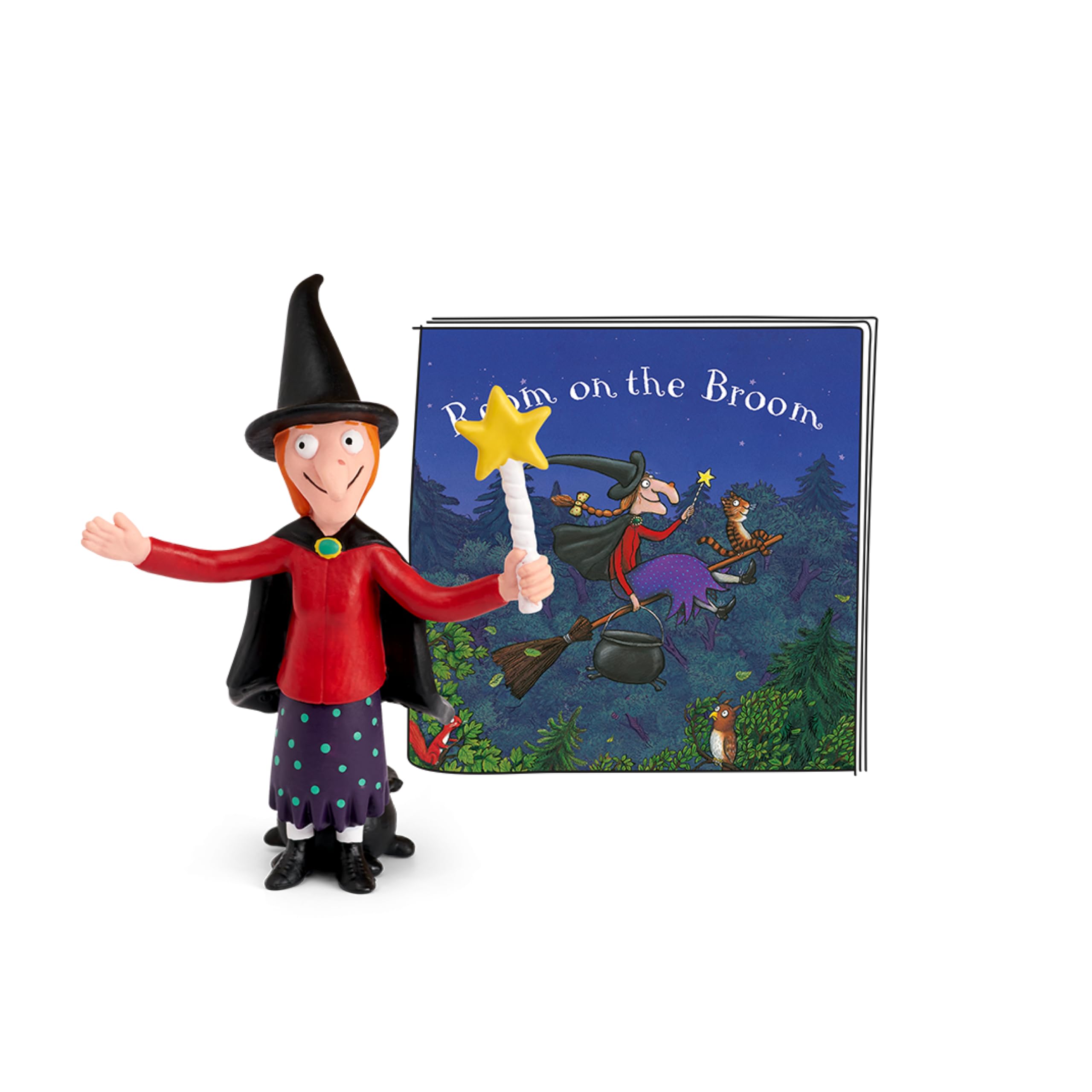tonies Room on The Broom - Includes 1 Story and 4 Songs for toniebox Screen-Free Audio Player - Ages 3 and Up