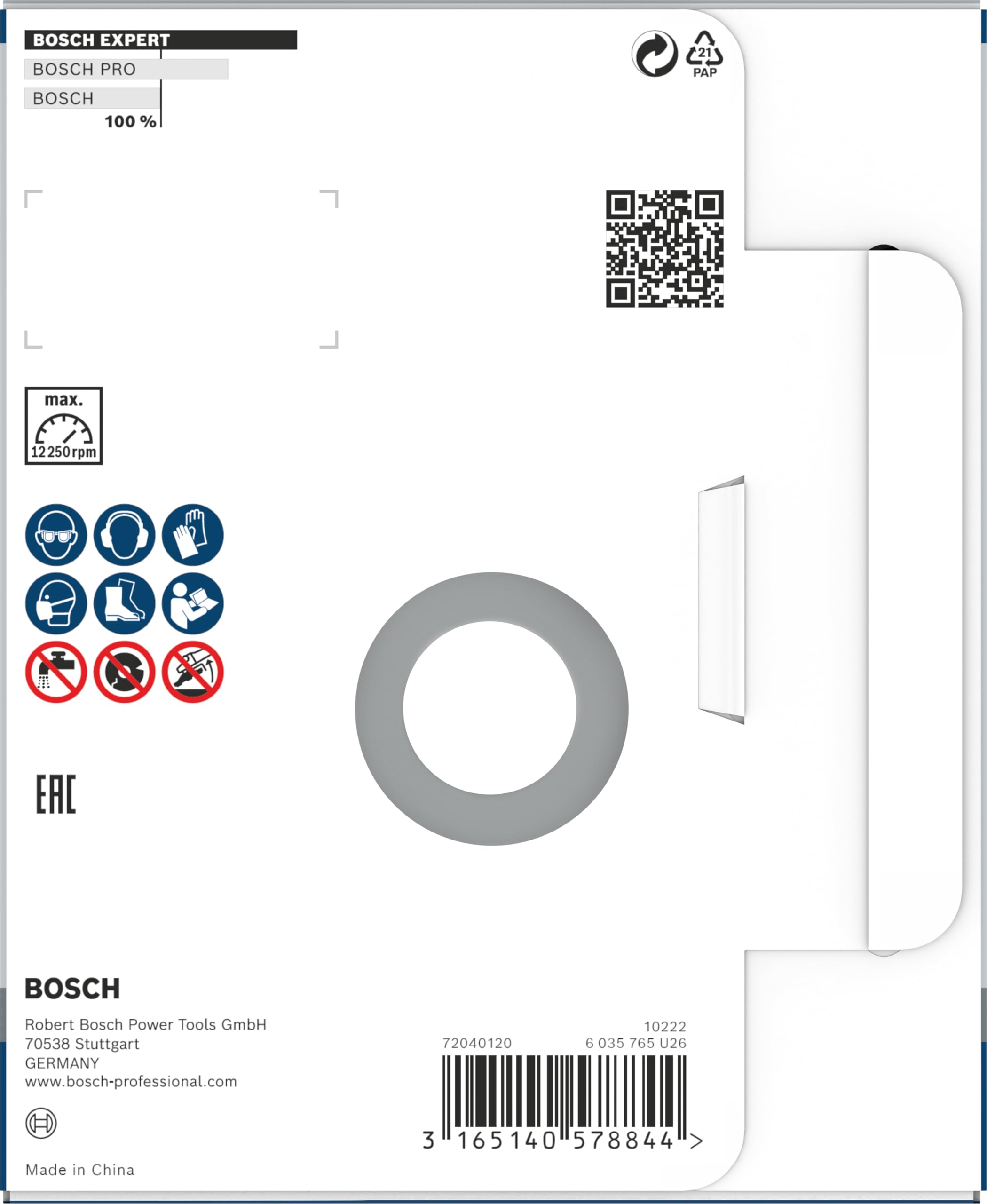 Bosch Profesional TARCZA GARNKOWA BETON 125MM