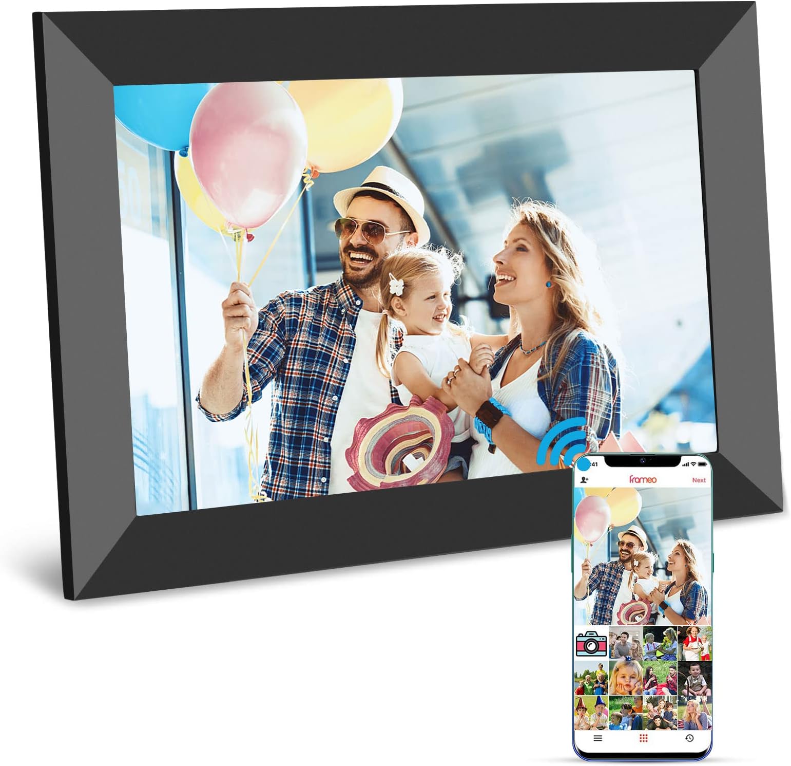 WiFi Digital Picture Frame 10.1 Inch Smart Digital Photo