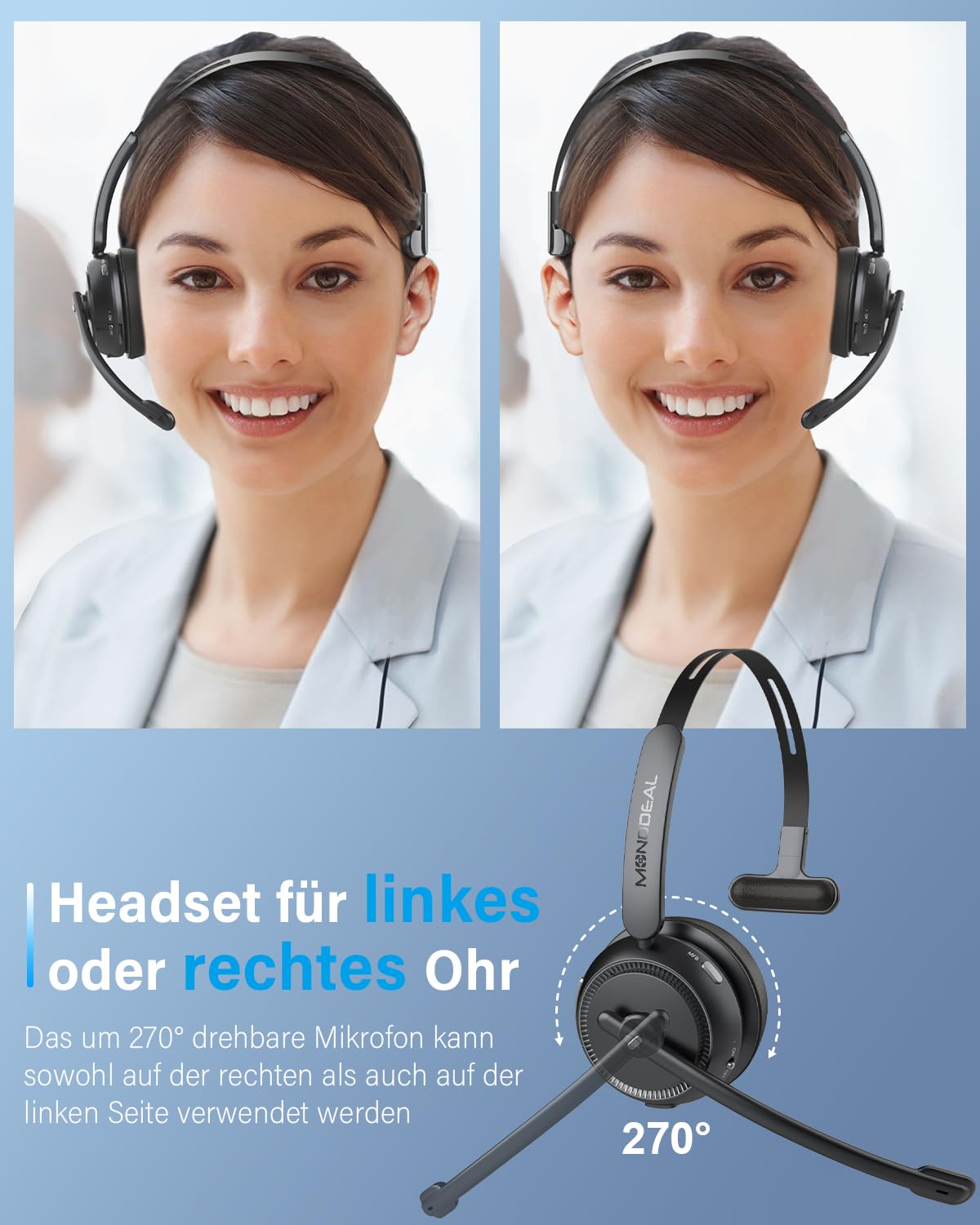 Draadloze Bluetooth-zender met Microfoon | Yoga & Fitness