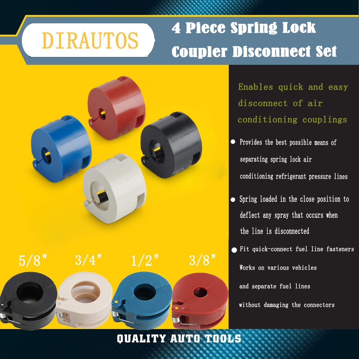 Master Disconnect 22Pcs With Gloves,Master Quick Disconnect Tools for