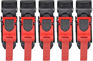 5 Pz Fibbia per Elmetto a Sgancio Rapido, Cinturino per Elmetto per Motocicletta, Fibbia per Elmetto a Sgancio Rapido, Casco Moto Speed Tracolla a Sgancio Rapido Cinturino con Fibbia a Strappo