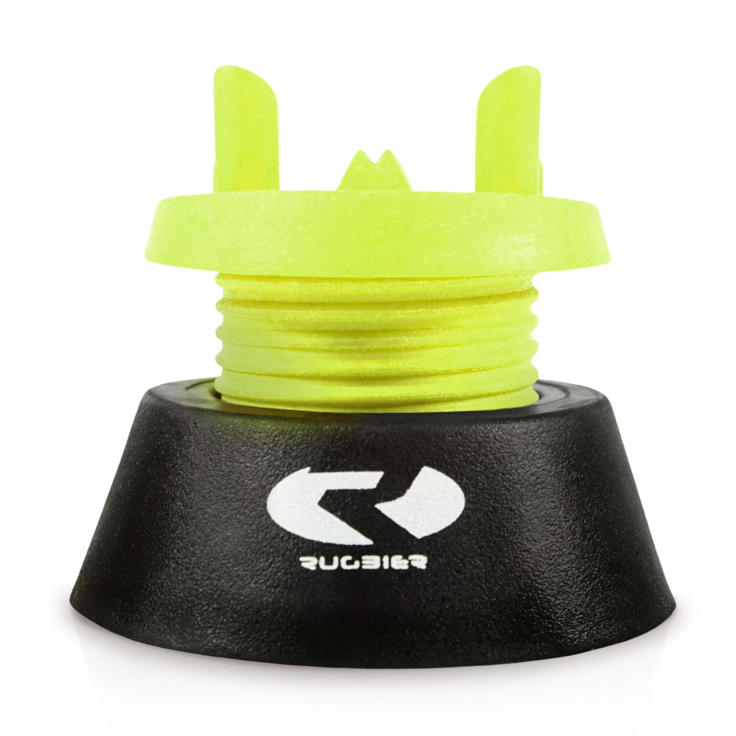 Tee da Rugby Regolabile Professionale – Supporto Calci Altezza Regolabile Trasformazioni e Piazzati – Base Pallone da Rugby Alta Stabilità – Accessorio Allenamento e Partita – Giallo/Nero
