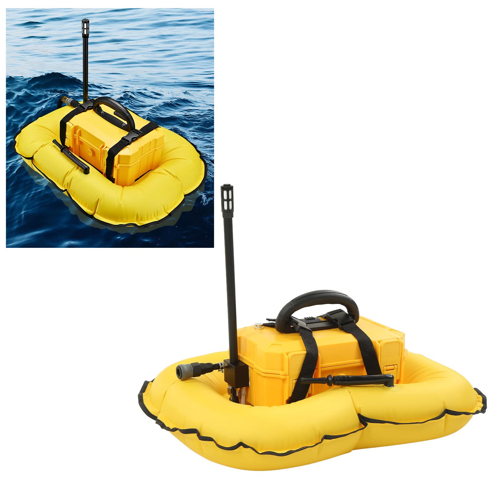 Topyond DIDEEP D3000 Tankless Diving System - 40000mAh Rechargeable Diving Ventilator for Outdoor Exploration - US 100-240V Compatible(Yellow)