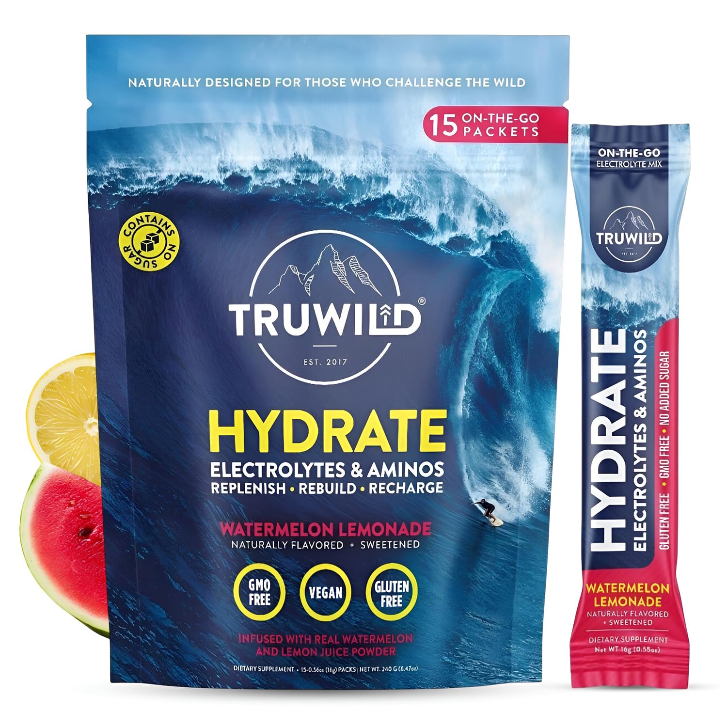TruWild Natural Hydration Powder
