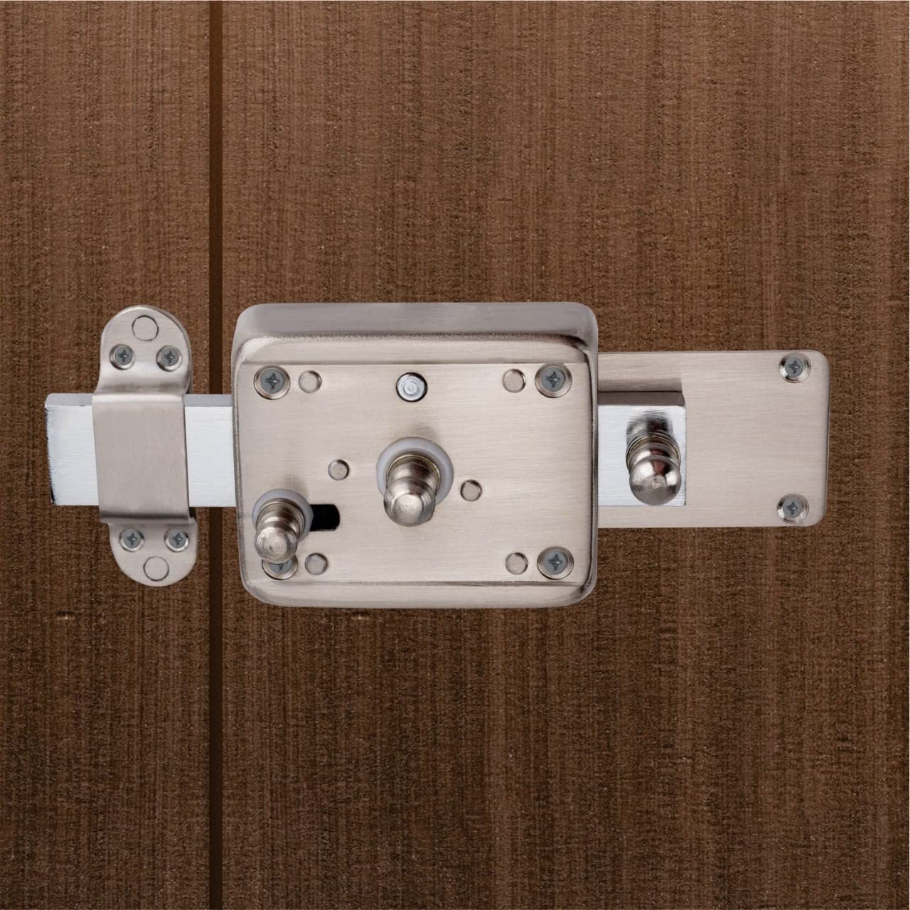 BOLDER 3 Turn Entrance Door Lock with 3 Regular Keys, Cylindrical Gate