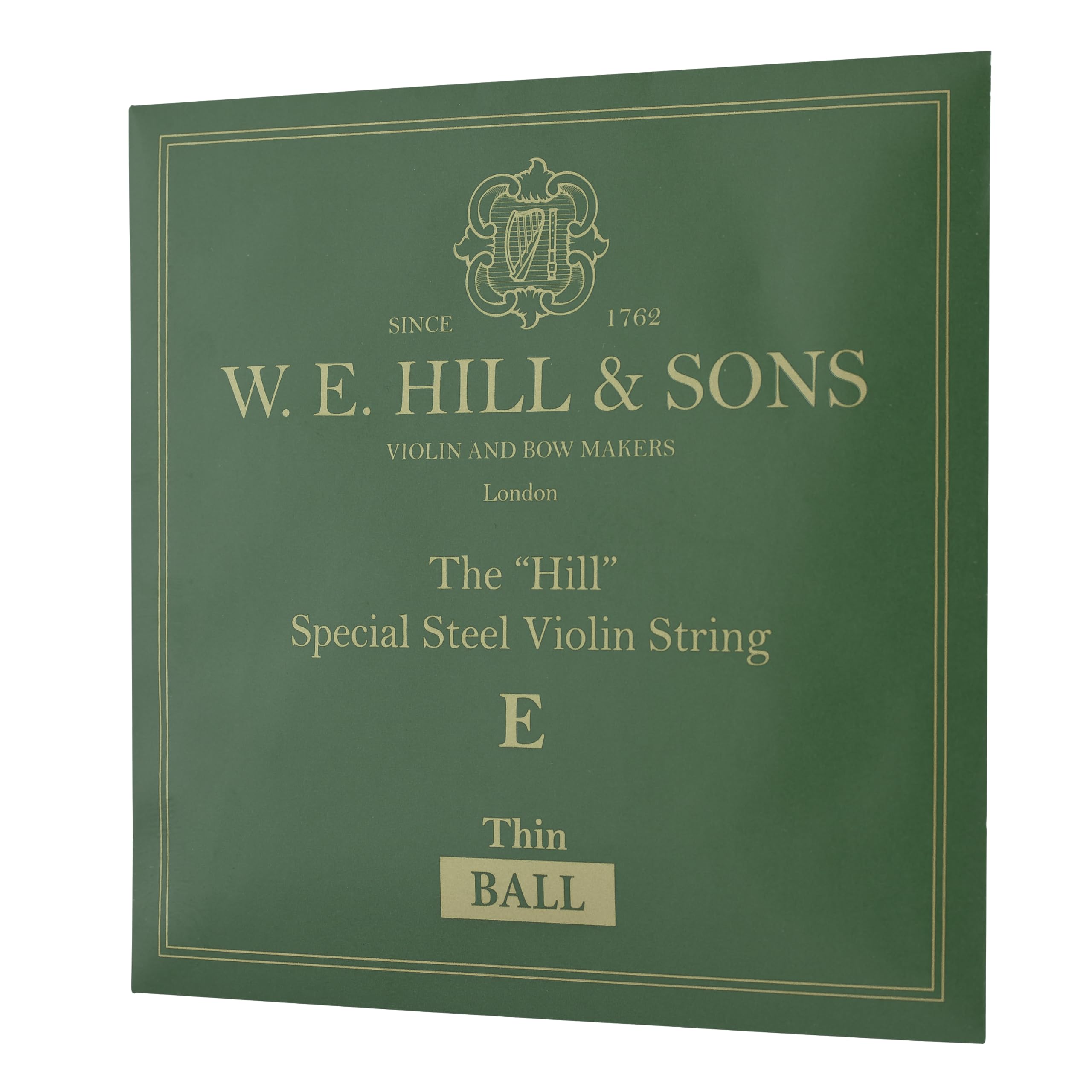 W. E Hill & Son's "The Hill" Premium Thin Steel E-String Special Violin String, Ball End - Image 4