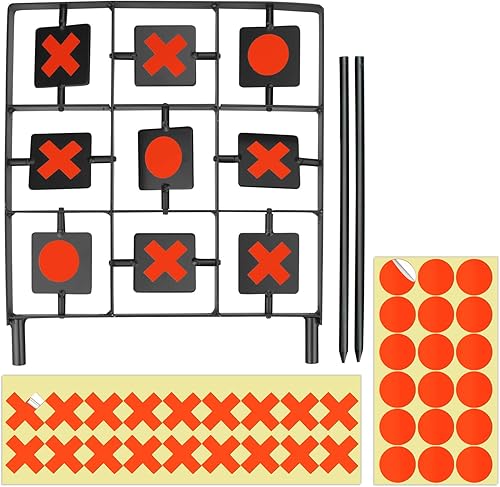 Miniatura 3 de Geekhigh Pistola BB Target Air Rifles de Pellet Gun Targets Restablecimiento del objetivo Paquete compacto Metal Acero Auto Reset para exteriores