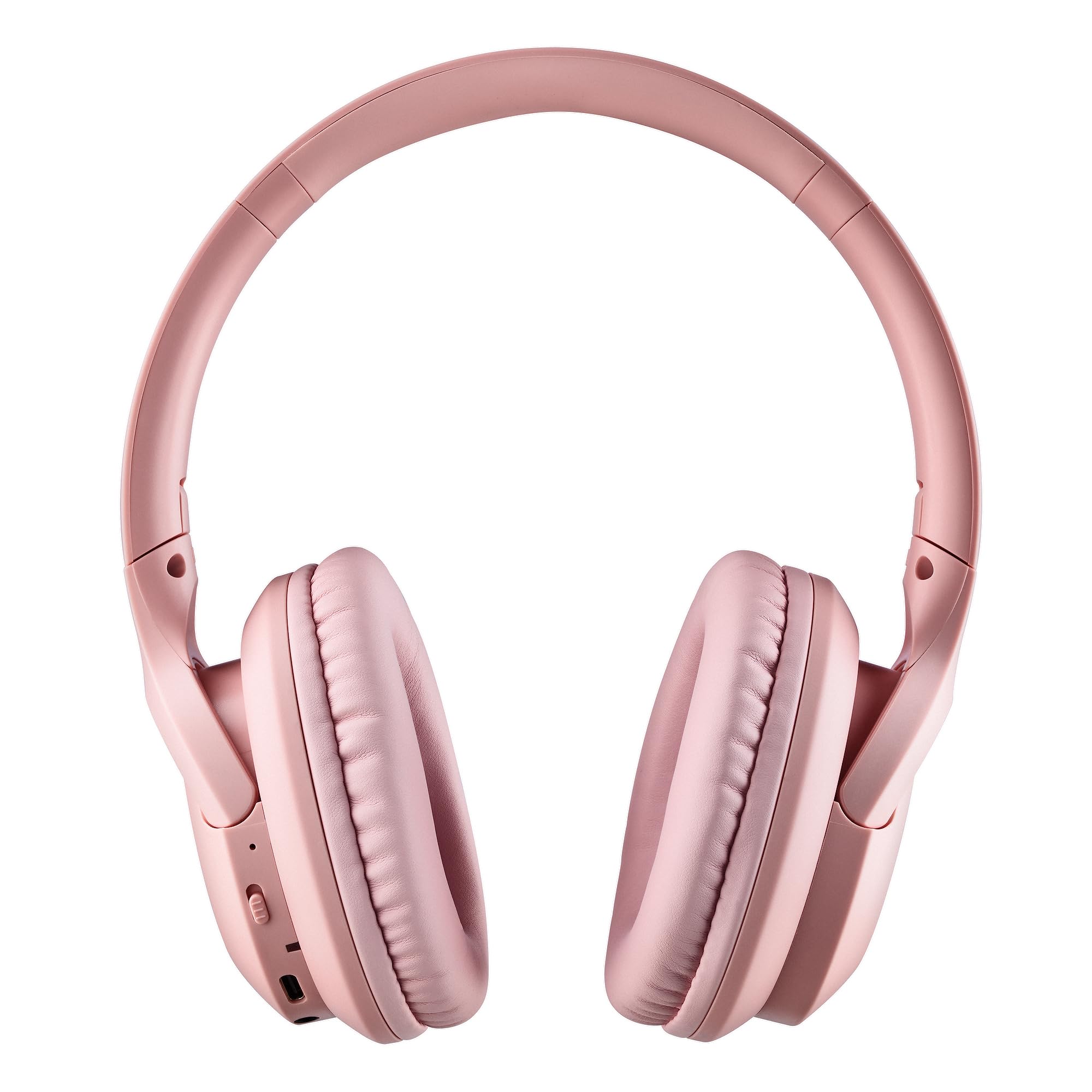 NGS Artica Greed Pink - Casque Supra-aural sans Fil, Compatible avec la Technologie Bluetooth, Léger et Pliable, Microphone Intégré, Batterie 40h, Couleur Rose