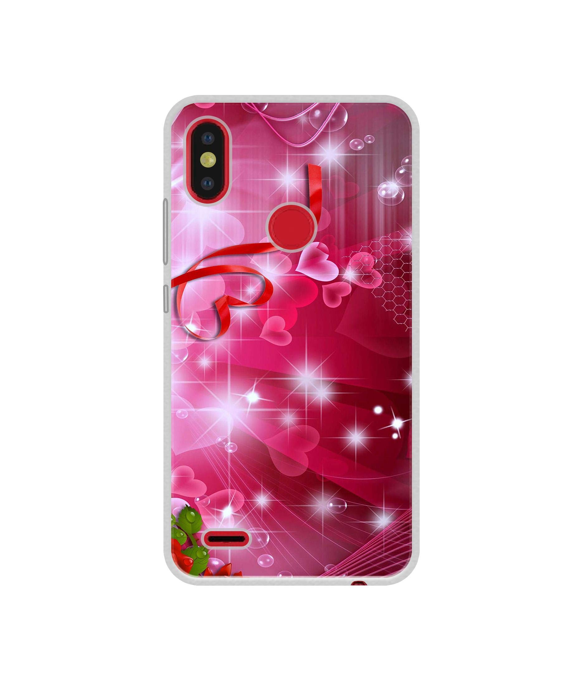 Amazon Brand - Solimo Designer Love UV Printed Soft Back Case Mobile Cover for Tecno Camon iSky 2