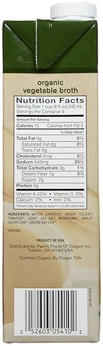 Miniatura 2 de Pacific Natural Foods Caldo de verduras orgánicas - 32 oz - 2 pk