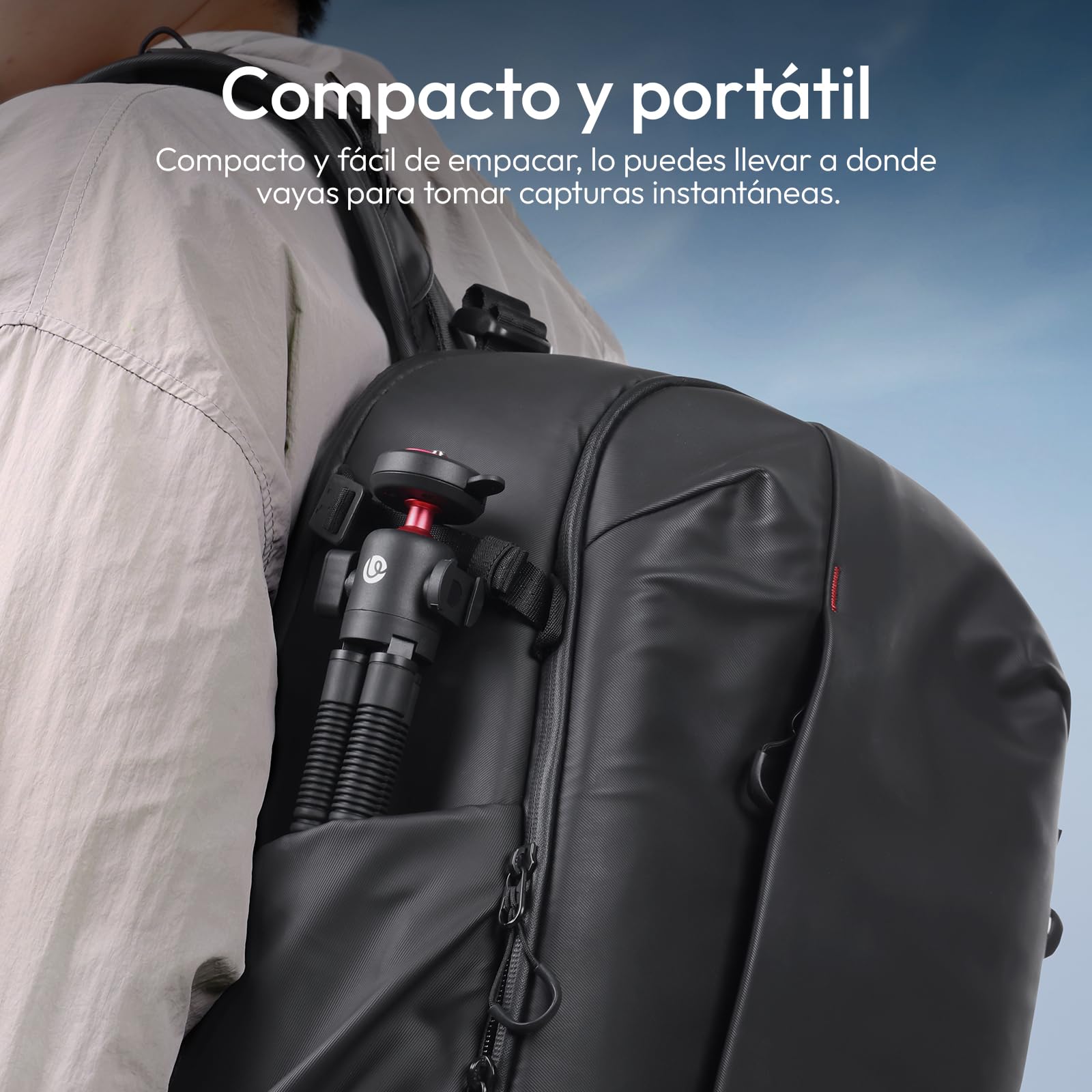 ULANZI MT91 Trípode Flexible para Teléfono móvil con Liberación Rápida, Trípode Octopus para Cámara, Palo Selfie con Remoto Bluetooth, Adaptador para Cámara de Acción, Compatible con iPhone y Samsung