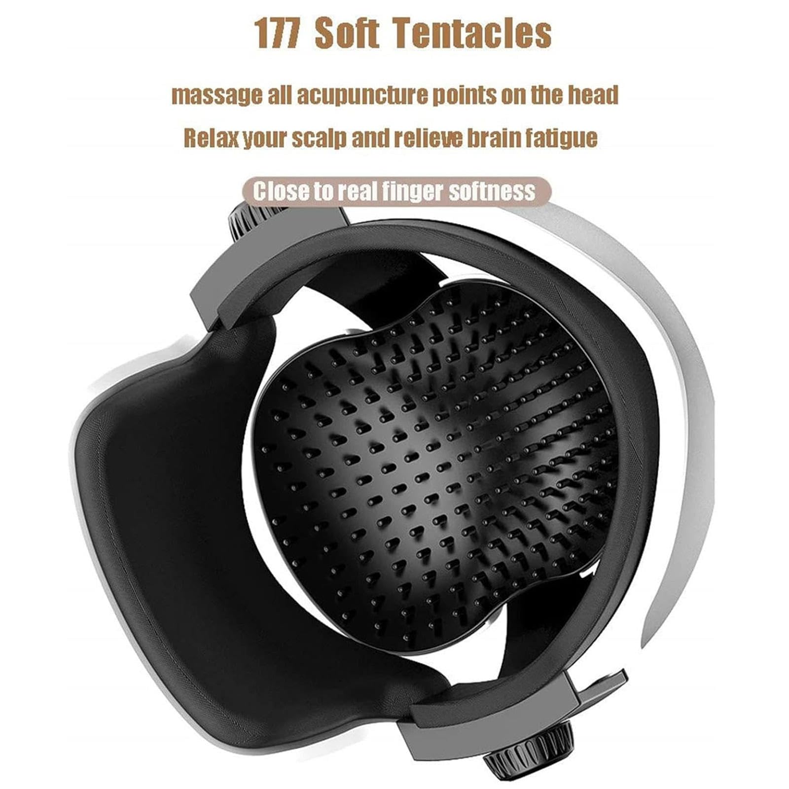 Elektryczny masażer głowy USB, kask, 2 w 1, masażer oczu głowy z pilotem, masaż ciśnieniowy, odtwarzacz muzyki Mp3 do domu, hotelu, salonu piękności, szpitala, biura
