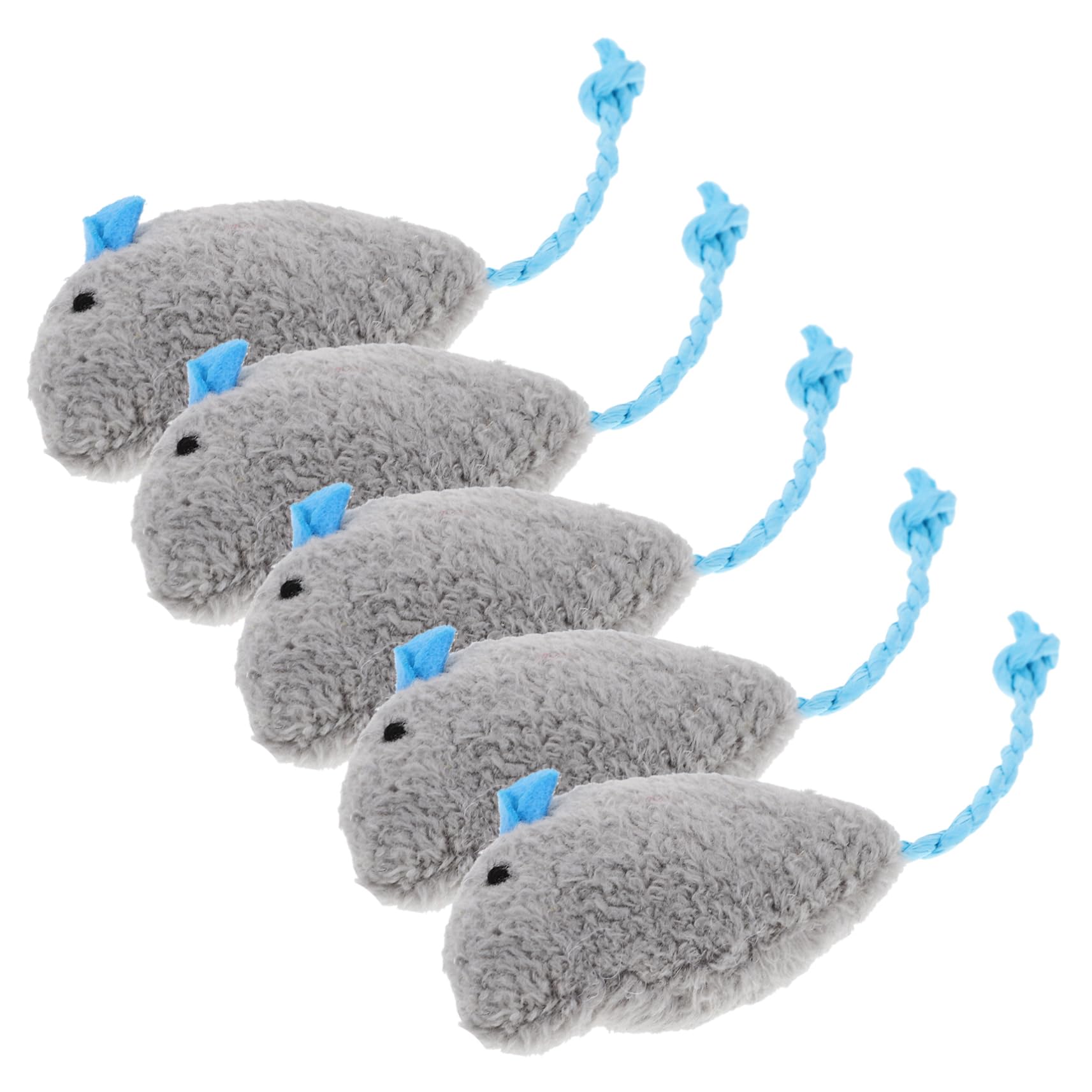 BCOATH Interactive Toys for Cats 5pcs Treat Toy Wear-Resistant Kitten Plaything