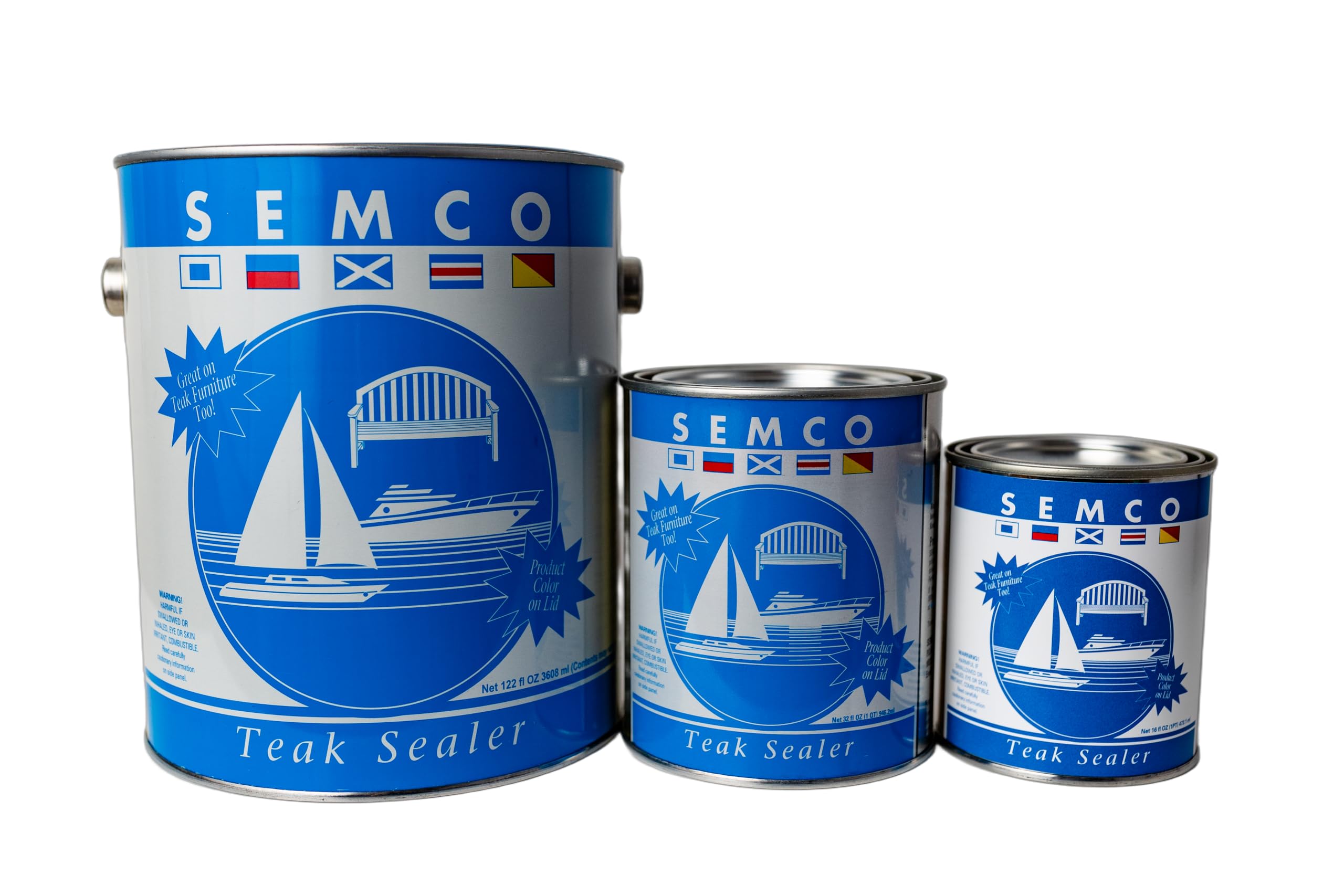 Semco OAXSealerSemco - Sellador de madera de teca (acabado natural, 3,78l)