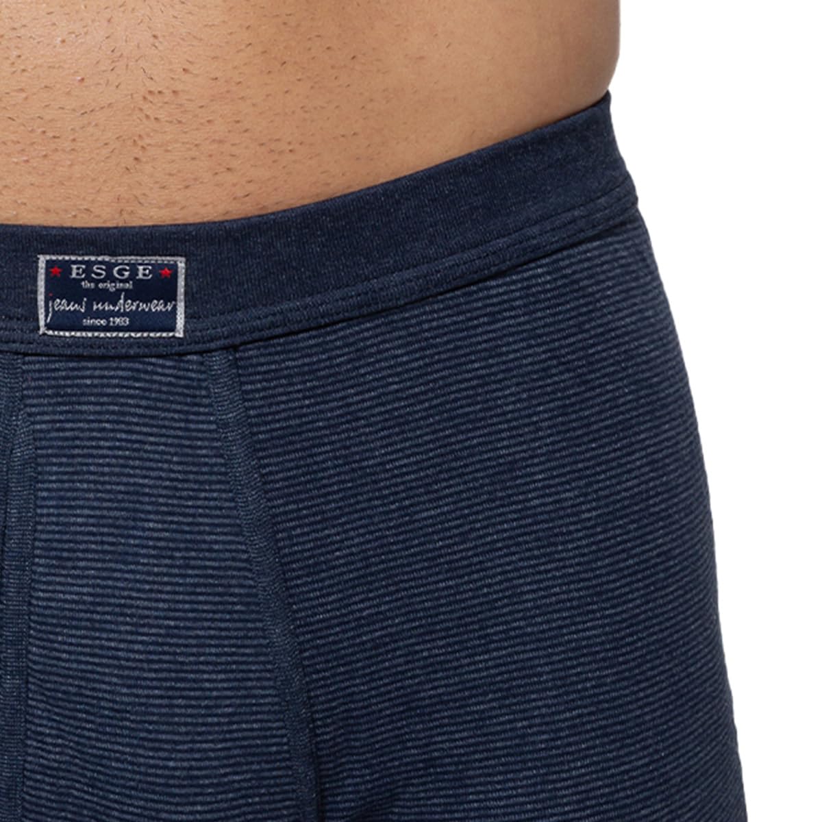 ESGE 3er-Pack Herren Feinripp Jeans 320 Unterhose - Pant mit Eingriff – Baumwolle – Formbeständig, Strapazierfähig
