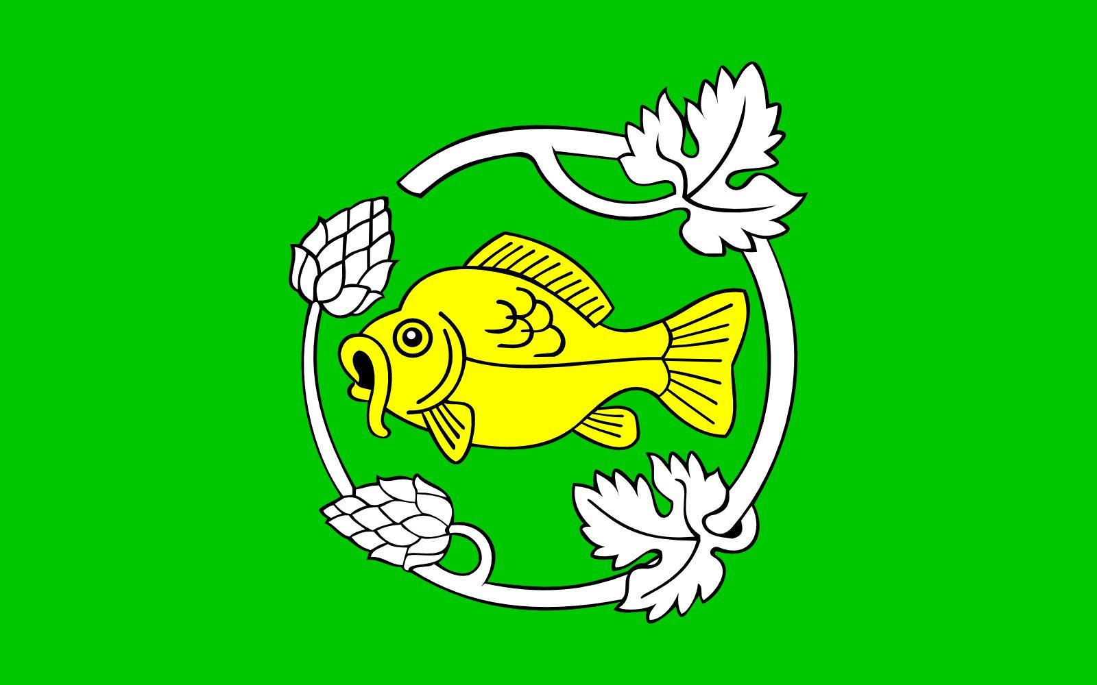 Drapeau Gmina Krasnystaw grand format tissu résistant pavoisement Pologne
