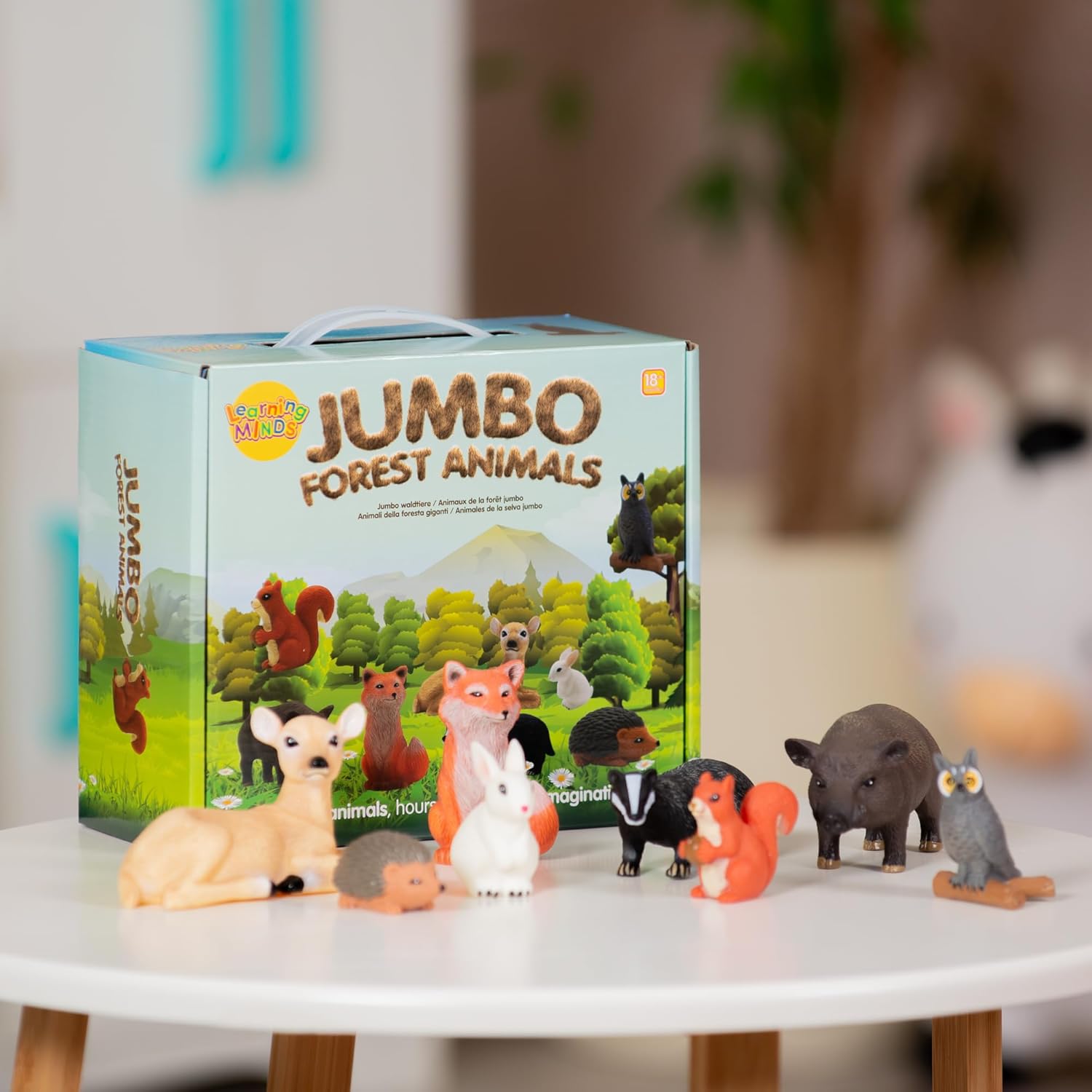 Learning Minds Set of Jumbo Forest Animal Figures Bhutan Ubuy