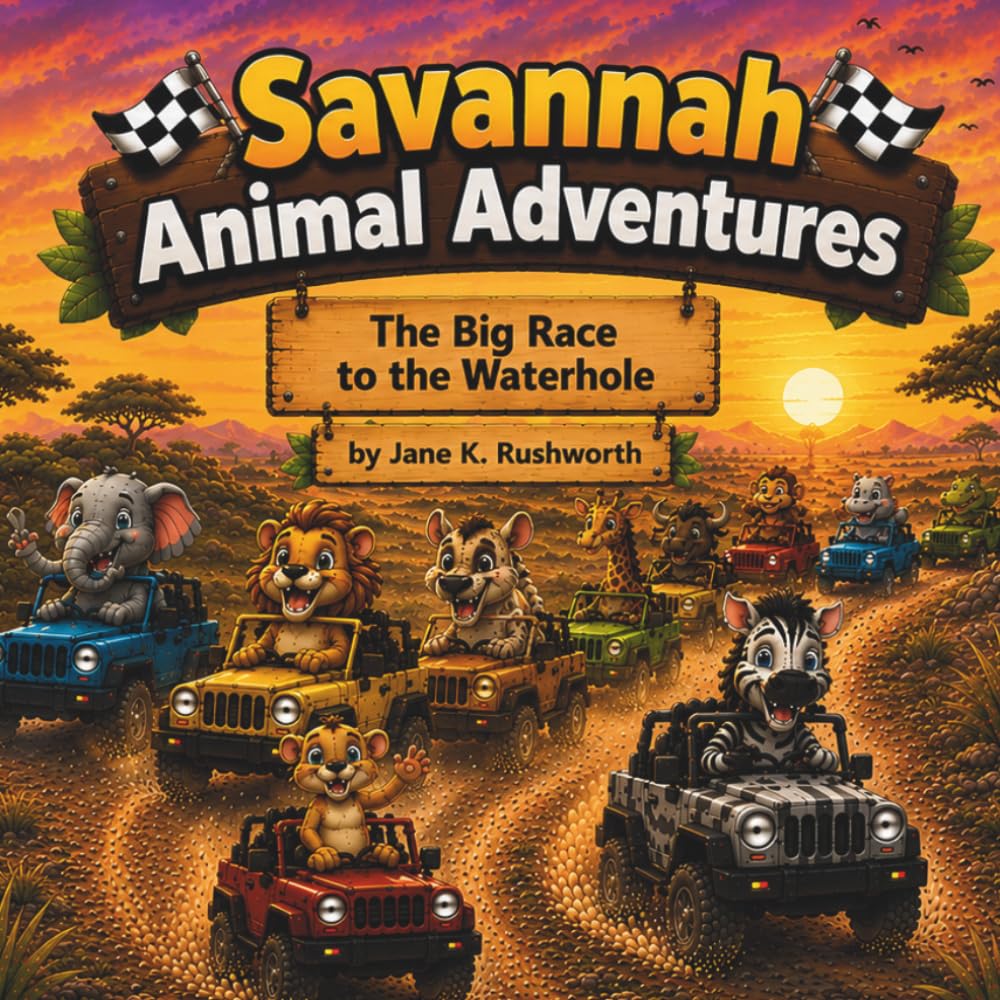 Savannah Animal Adventures: The Big Race to the Waterhole