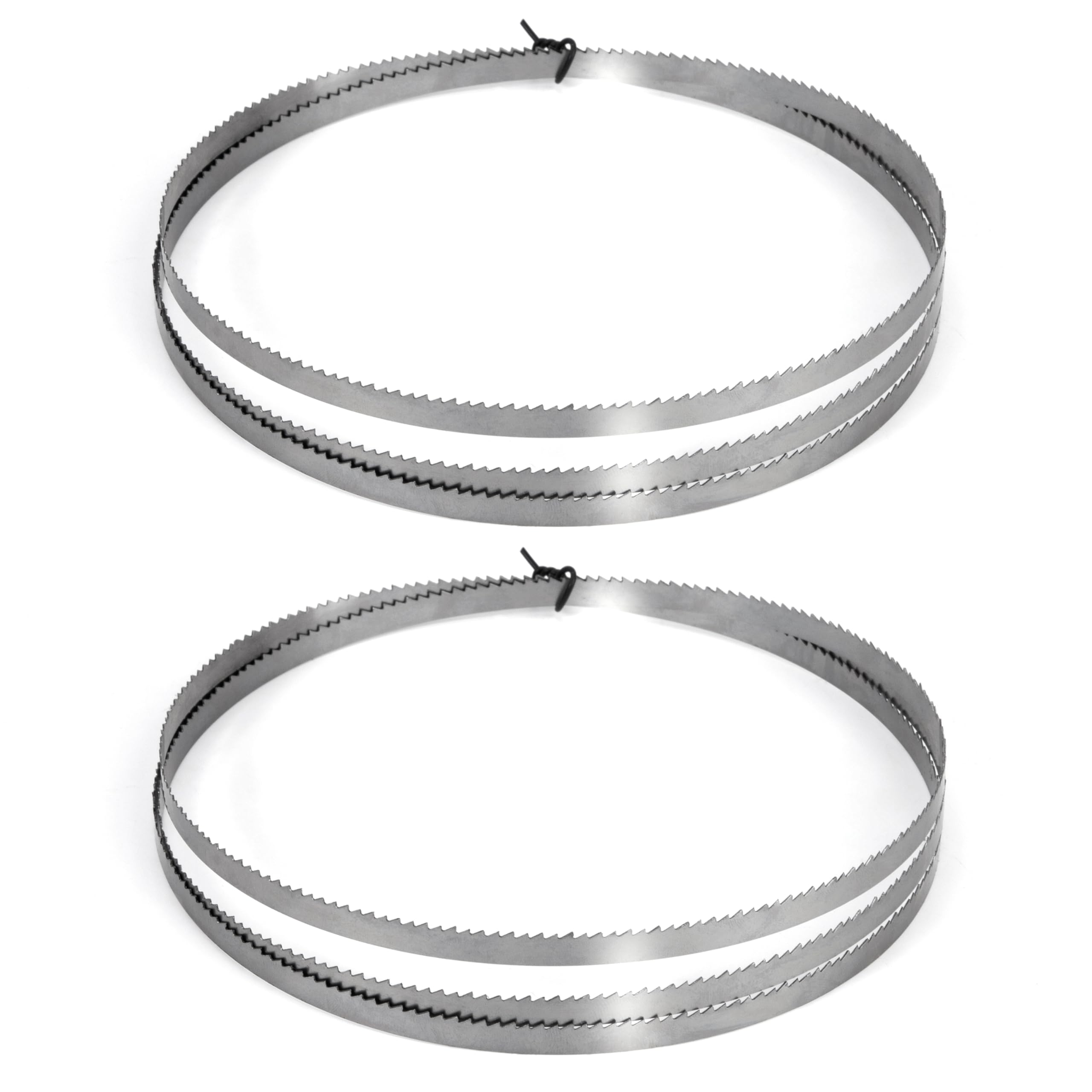 QIMEI-SHOP Hojas Sierra de Cinta 1400 x 6,35 x 0,35 mm 10TPI SK5 Hojas de Sierra de Cinta para Cortar Madera Plastico 2 Piezas