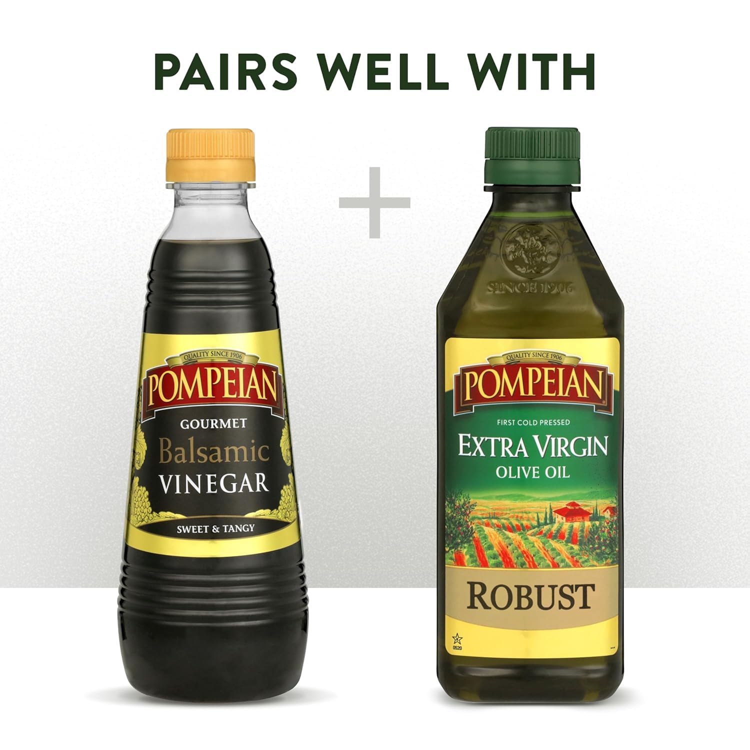 Pompeian Balsamic Vinegar, 16 oz