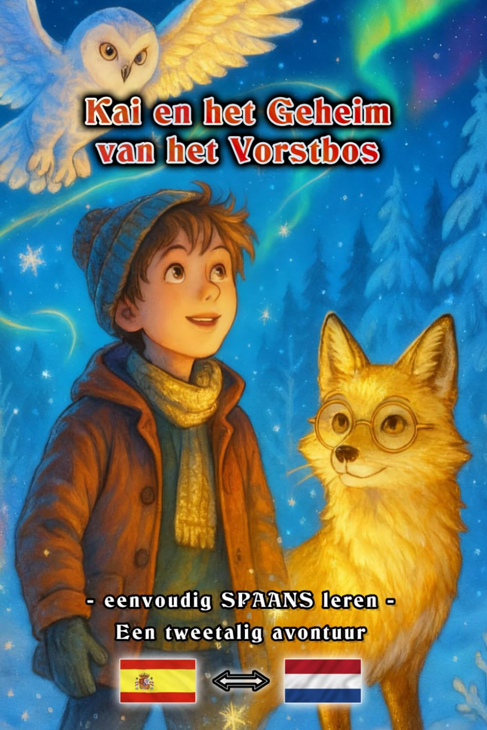 Kai en het geheim van het Vorstbos - Avonturenboek | eenvoudig SPAANS leren | Een tweetalig avontuur voor jong en oud | Spaans - Nederlands