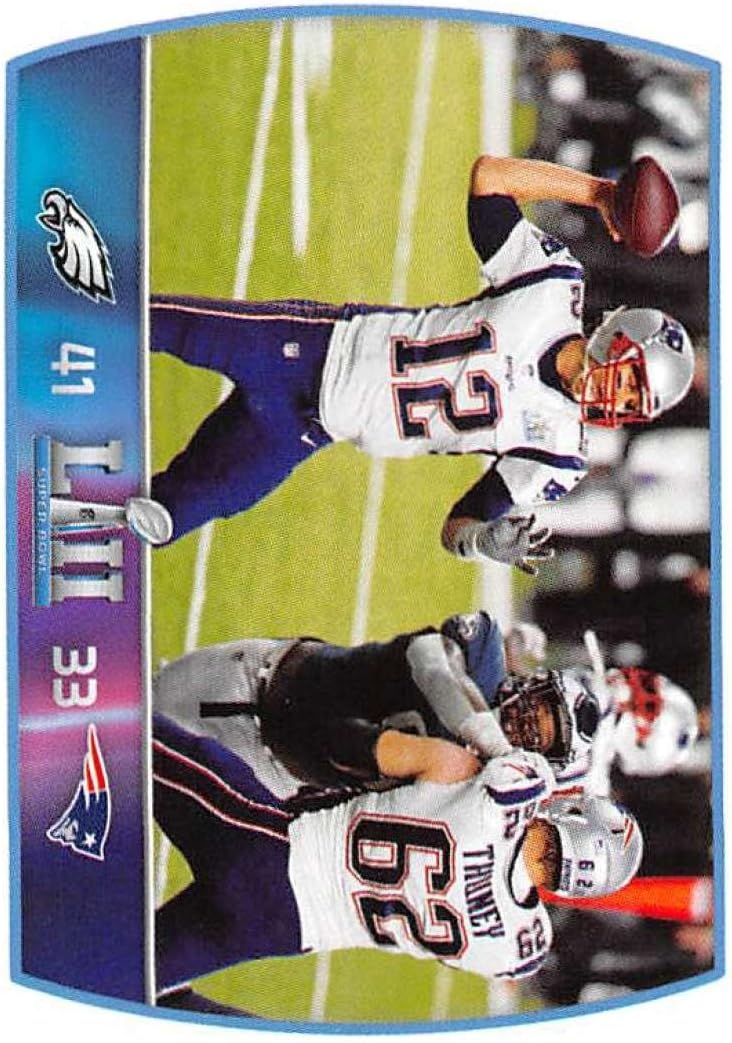 2018 Panini NFL Stickers Collection 457 Tom Brady New